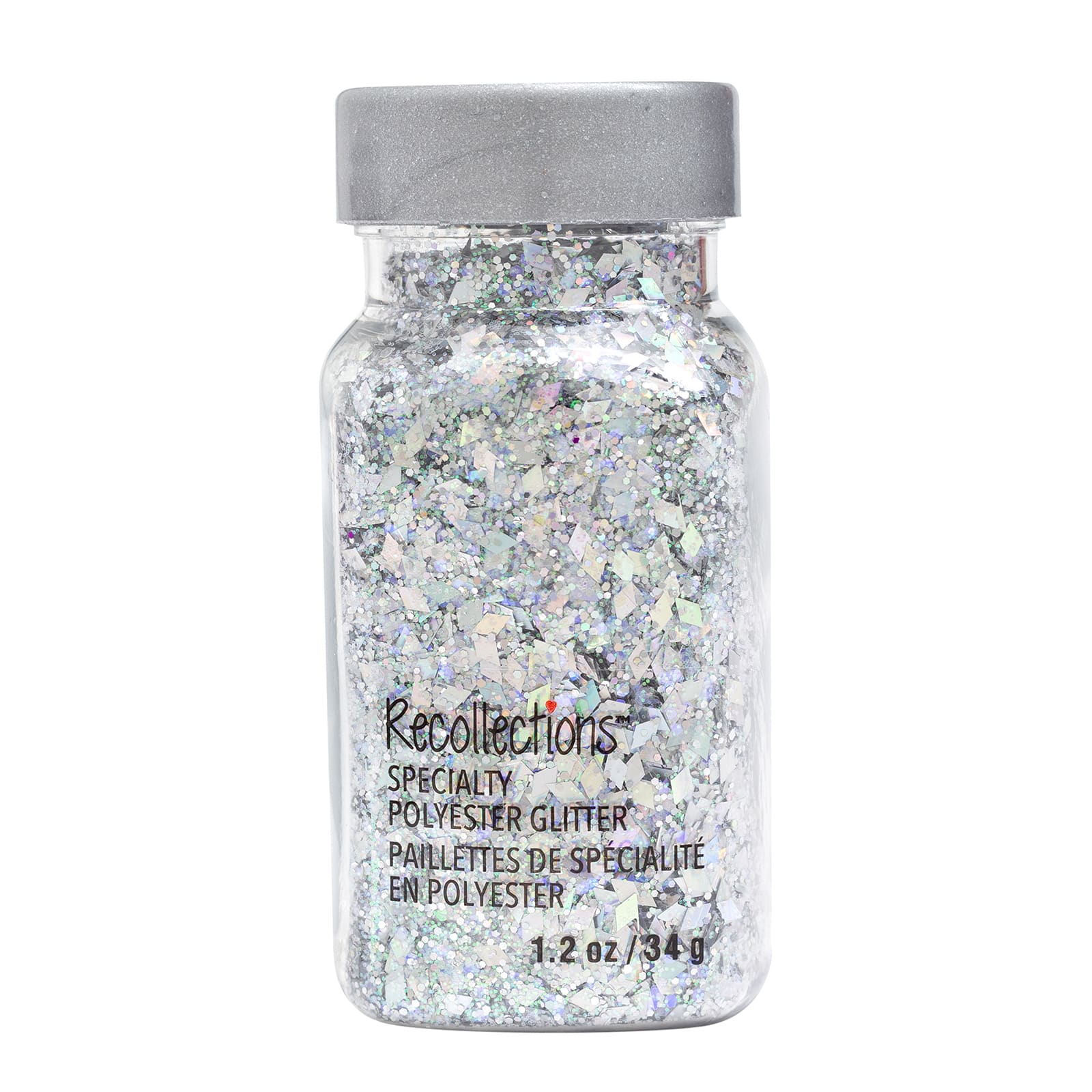 12 Pack: Platinum Specialty Polyester Glitter by Recollections™