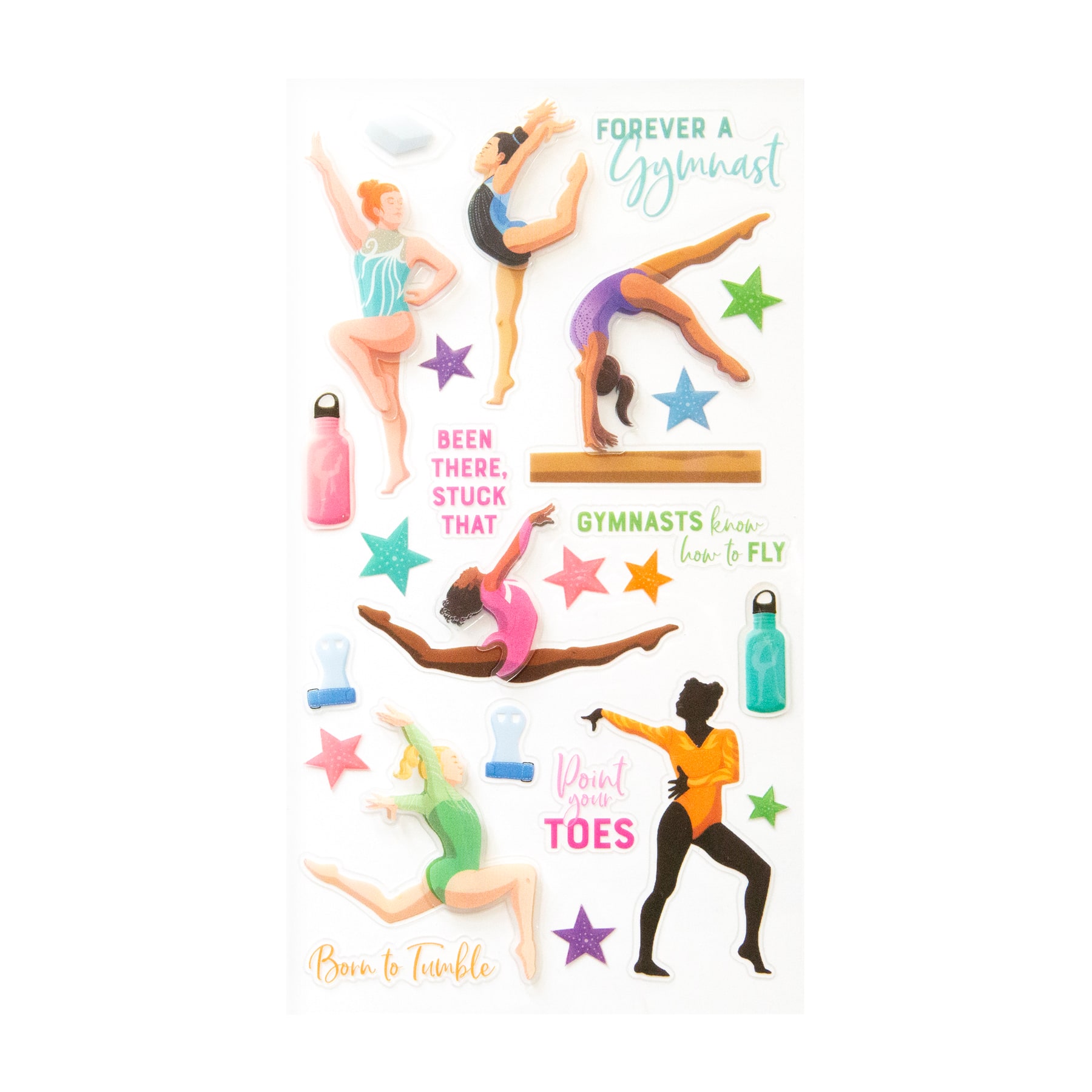Gymnastics Dimensional Stickers by Recollections™