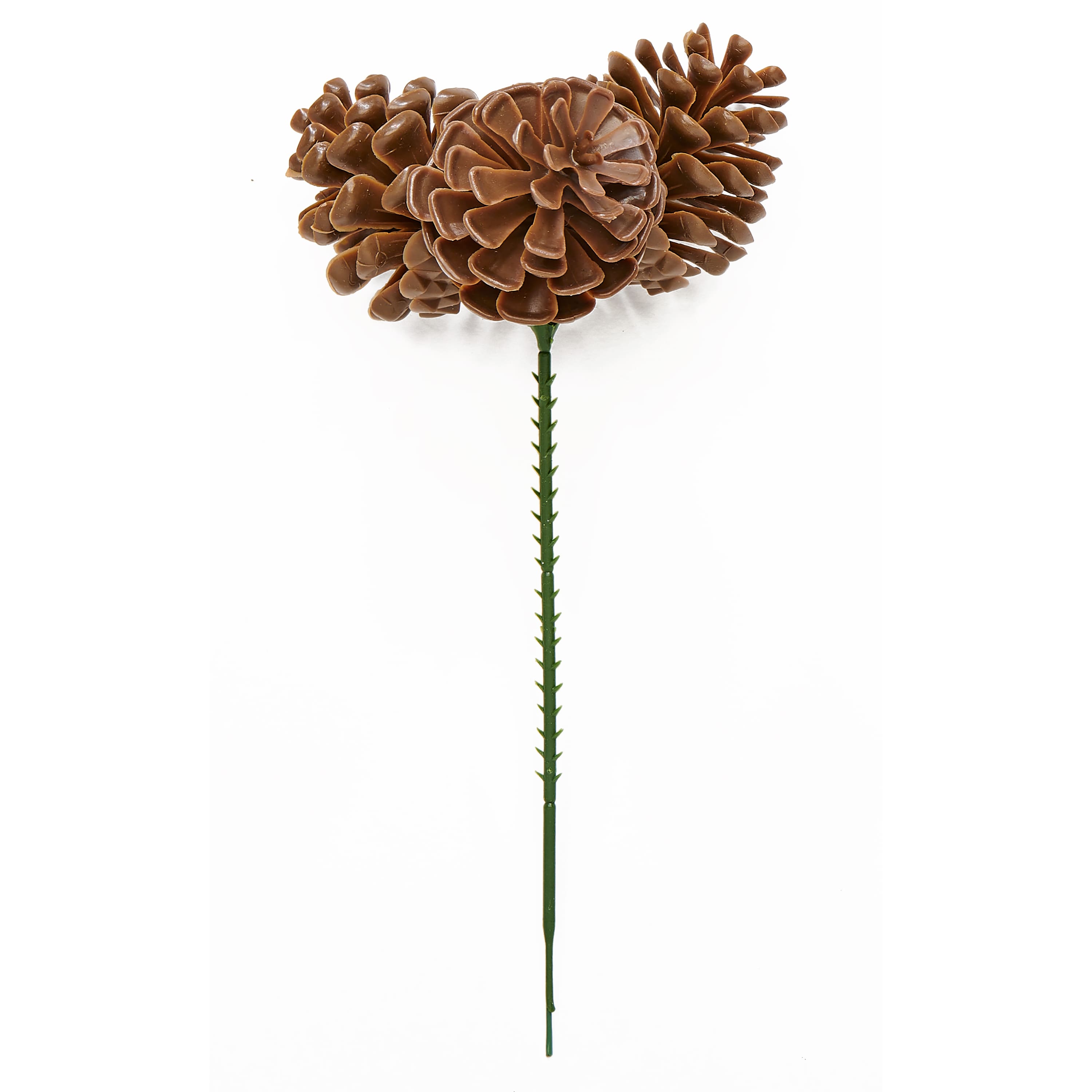 9" Plastic Pinecone Christmas Wreath Picks, 12ct.