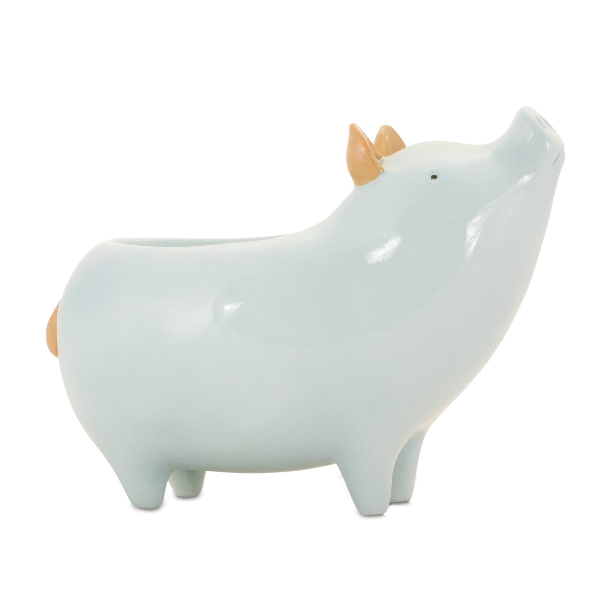 6&#x22; Chic Pig Planters, 4ct.