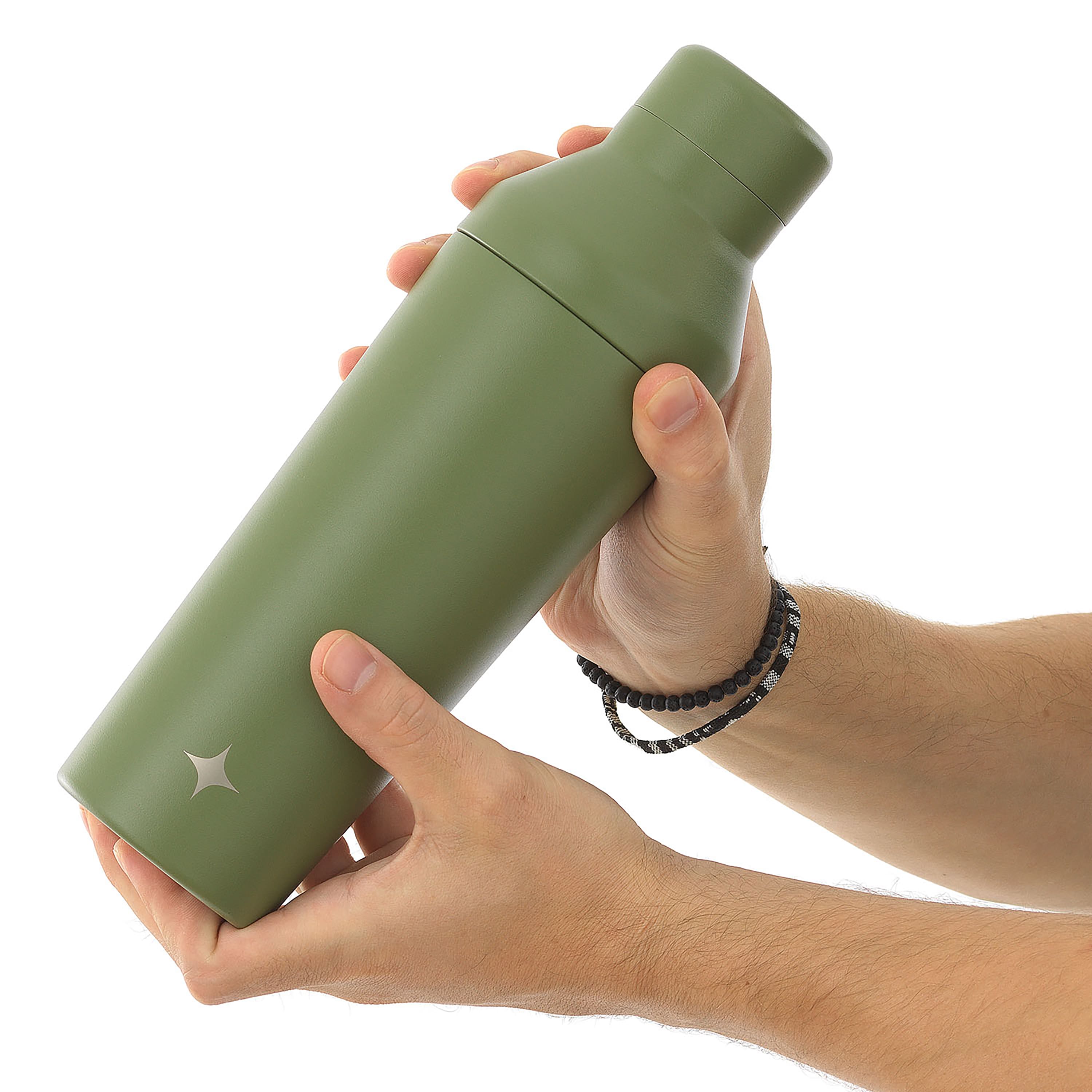 JoyJolt&#xAE; 20oz. Vacuum Insulated Cocktail Protein Shaker