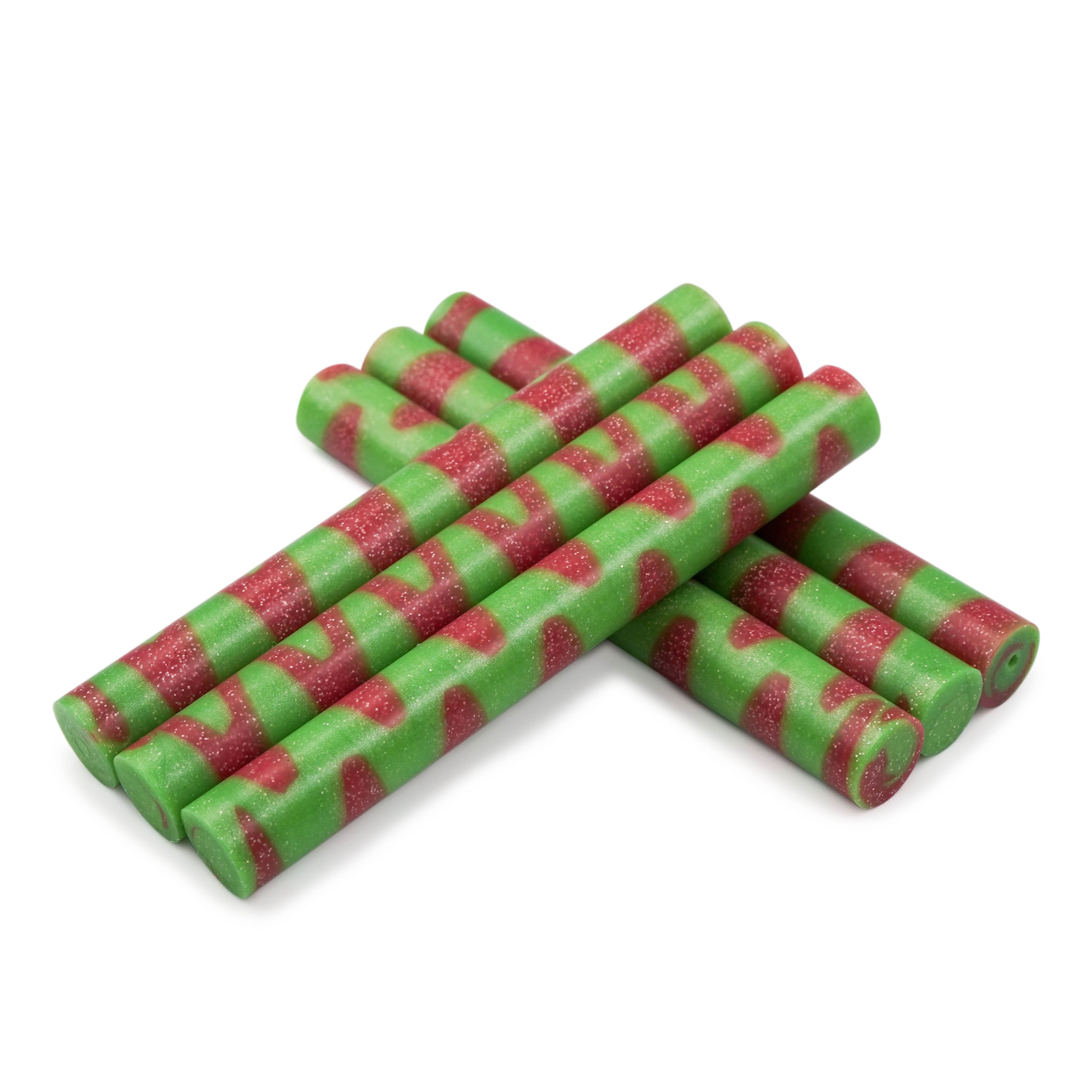 Marbled Red &#x26; Green Sealing Wax Glue Sticks, 6ct. by Recollections&#x2122;