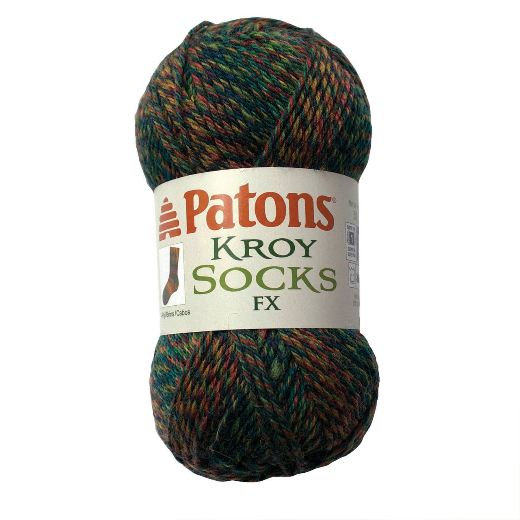 Laine pour chaussettes Kroy Socks FX de Patons