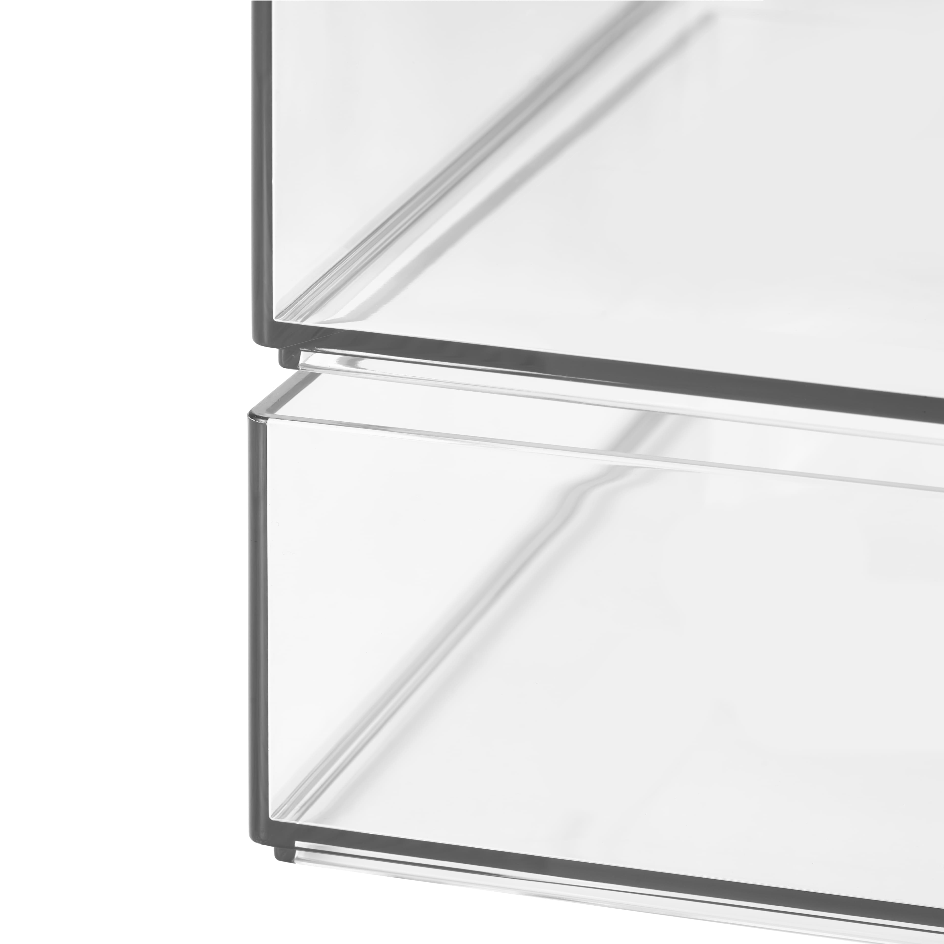 12" x 8" Clear Stacking Storage Tray by Simply Tidy™