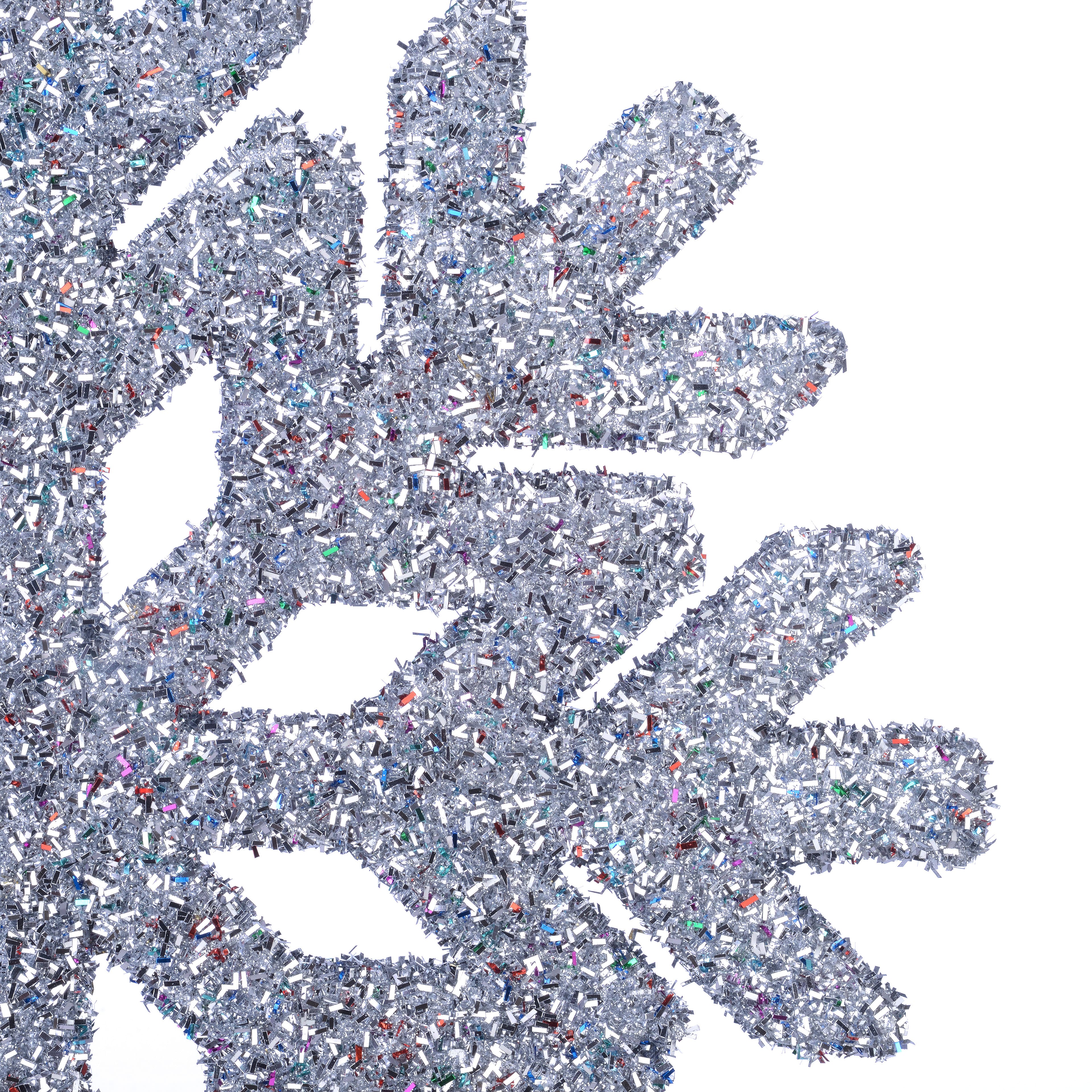 16&#x22; Glitter Snowflake Hanging D&#xE9;cor by Ashland&#xAE;