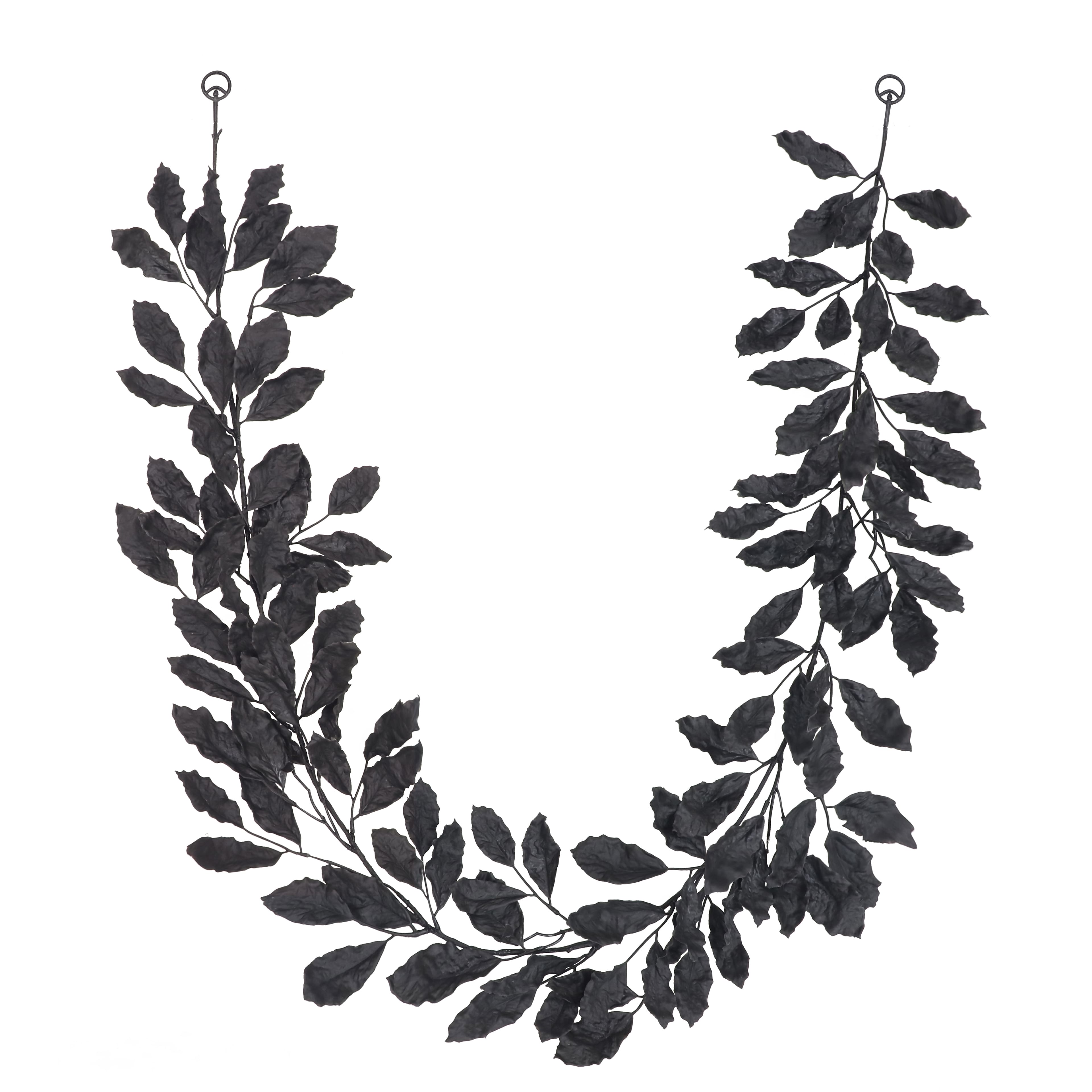 6ft. Black Leaves Garland by Ashland&#xAE;