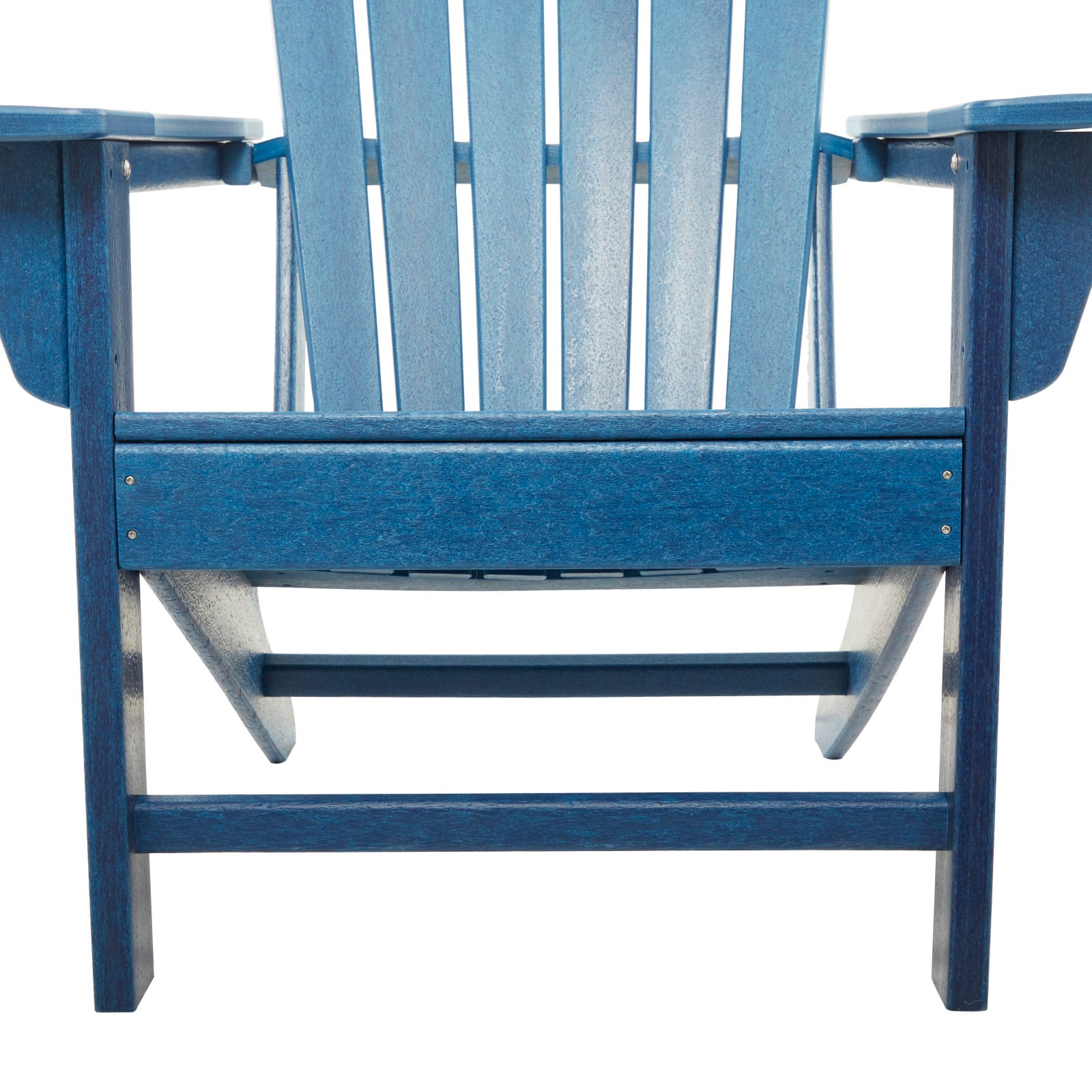 Blue Polyethylene Traditional Outdoor Adirondack Chair, 38&#x22; x 31&#x22; x 32&#x22;