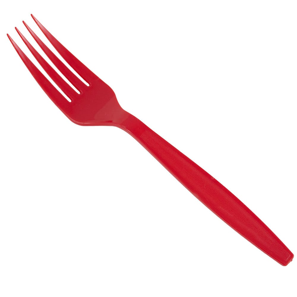 JAM Paper Premium Plastic Forks, 100ct.