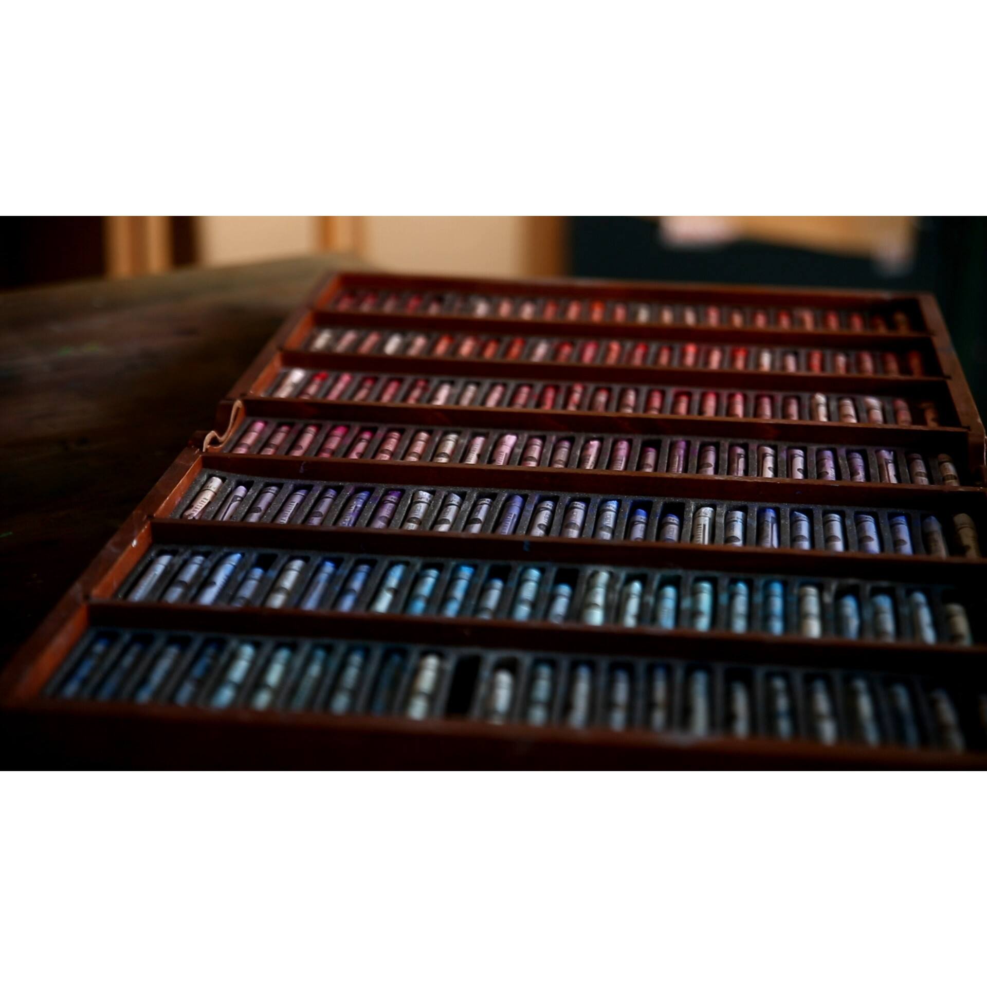 Sennelier Extra-Soft Pastel Full Stick Wooden Box Set