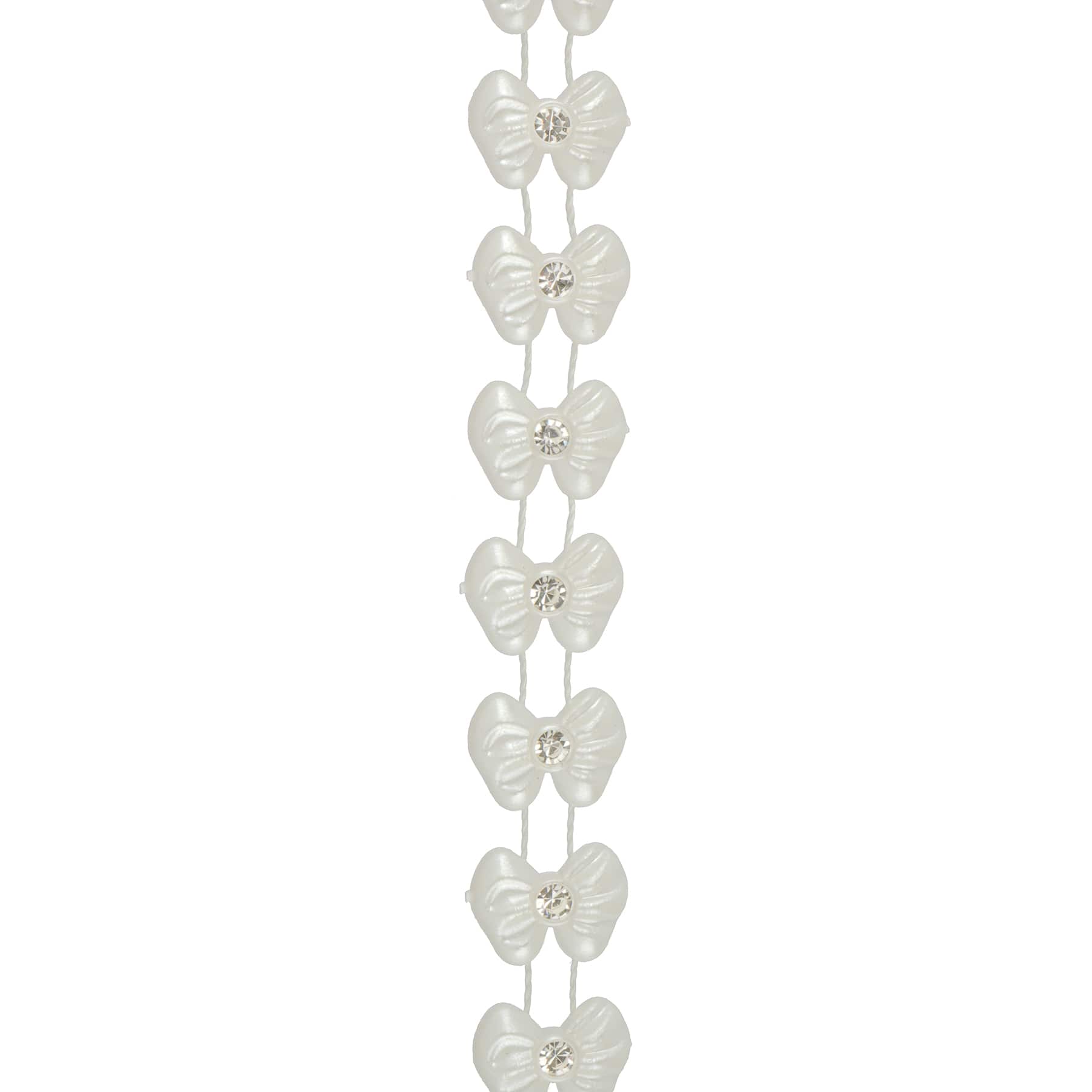 13.5mm Ivory Bow Garland, 5yd. by Bead Landing&#x2122;