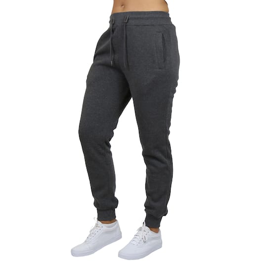 Galaxy by Harvic Women's Relaxed-Fit Fleece-Lined Jogger Sweatpants ...