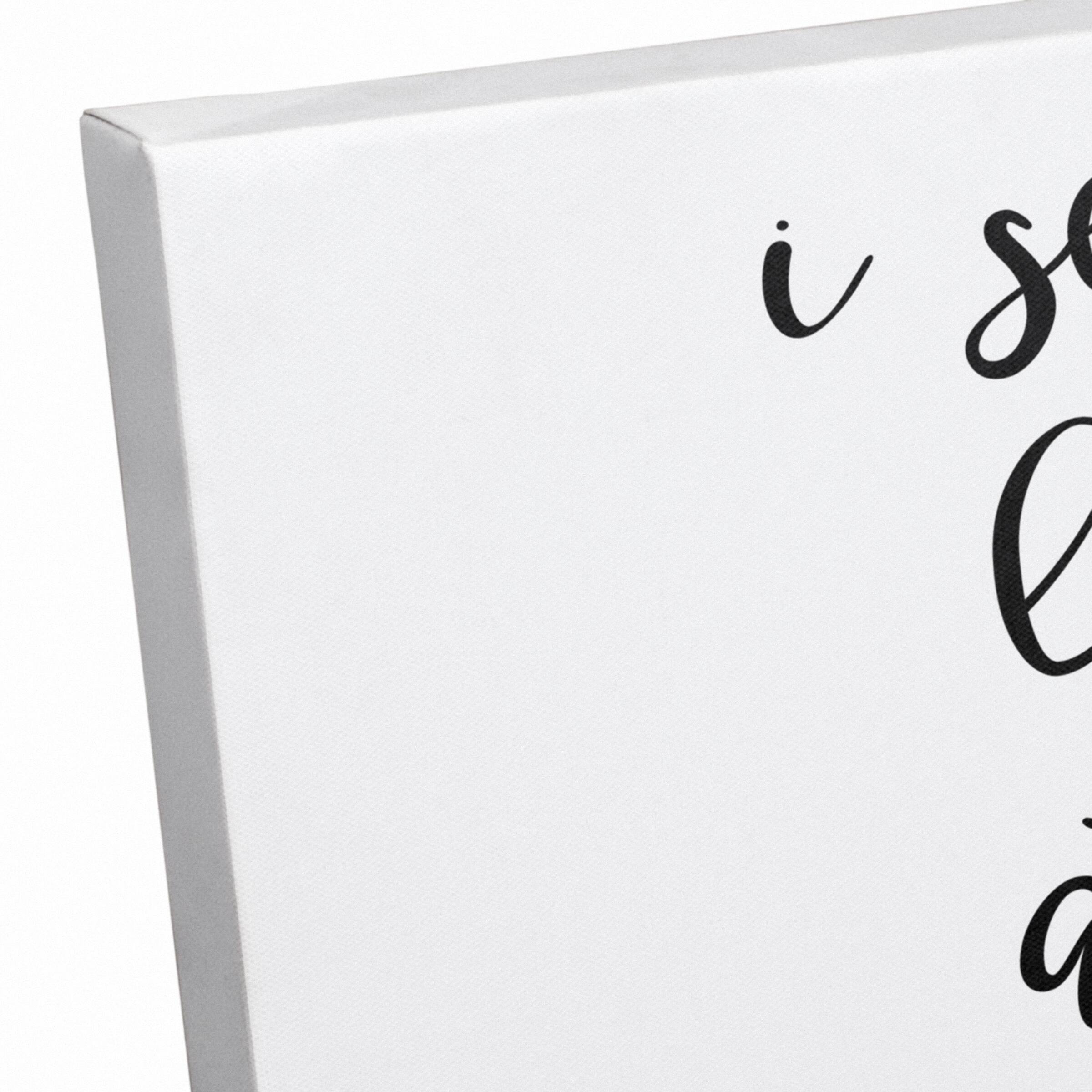 I See You Looking Canvas Wall Art