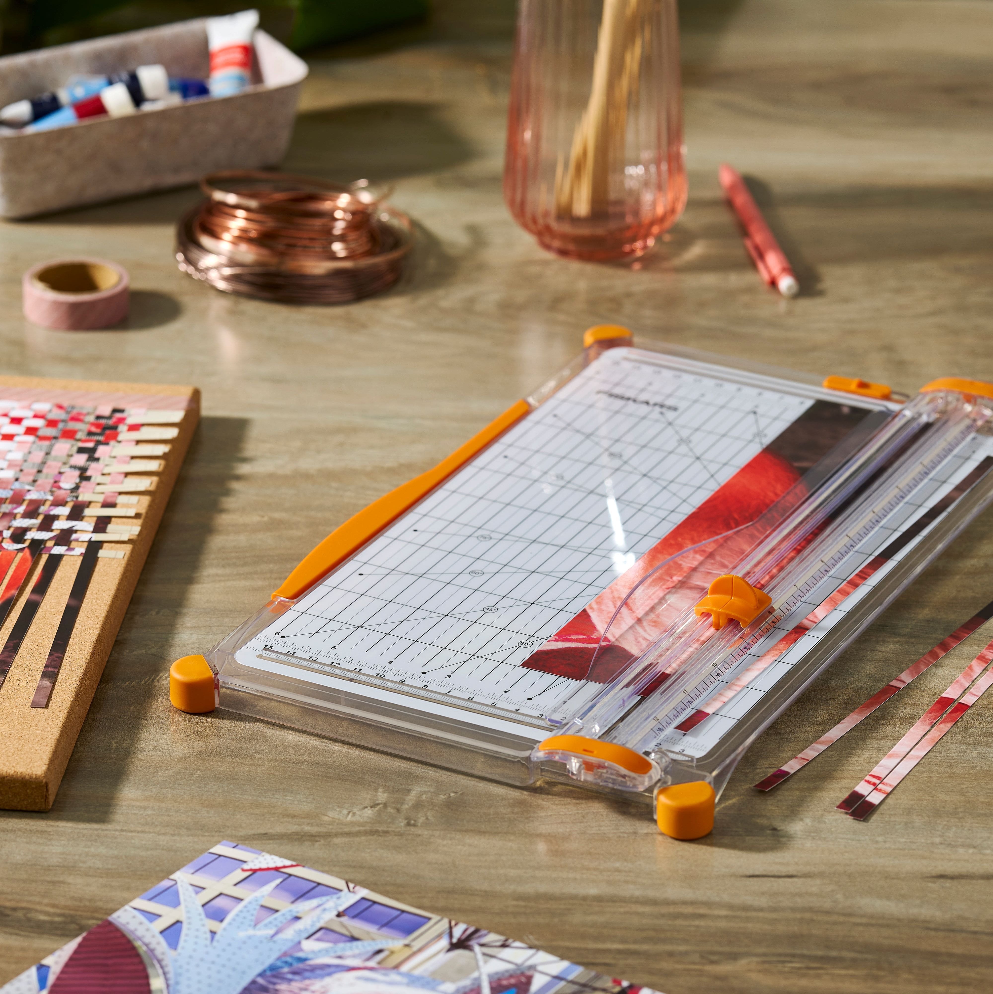 Fiskars® SureCut™ Deluxe Paper Trimmer