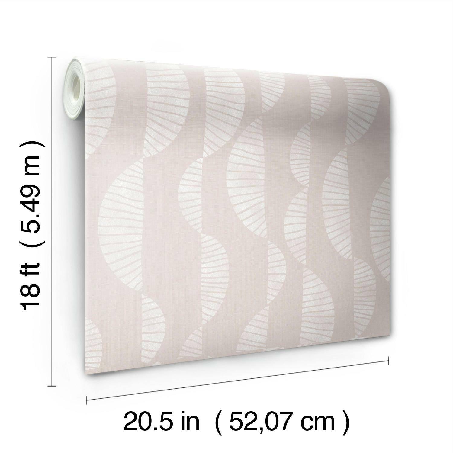 RoomMates Seychelles Wave Peel &#x26; Stick Wallpaper