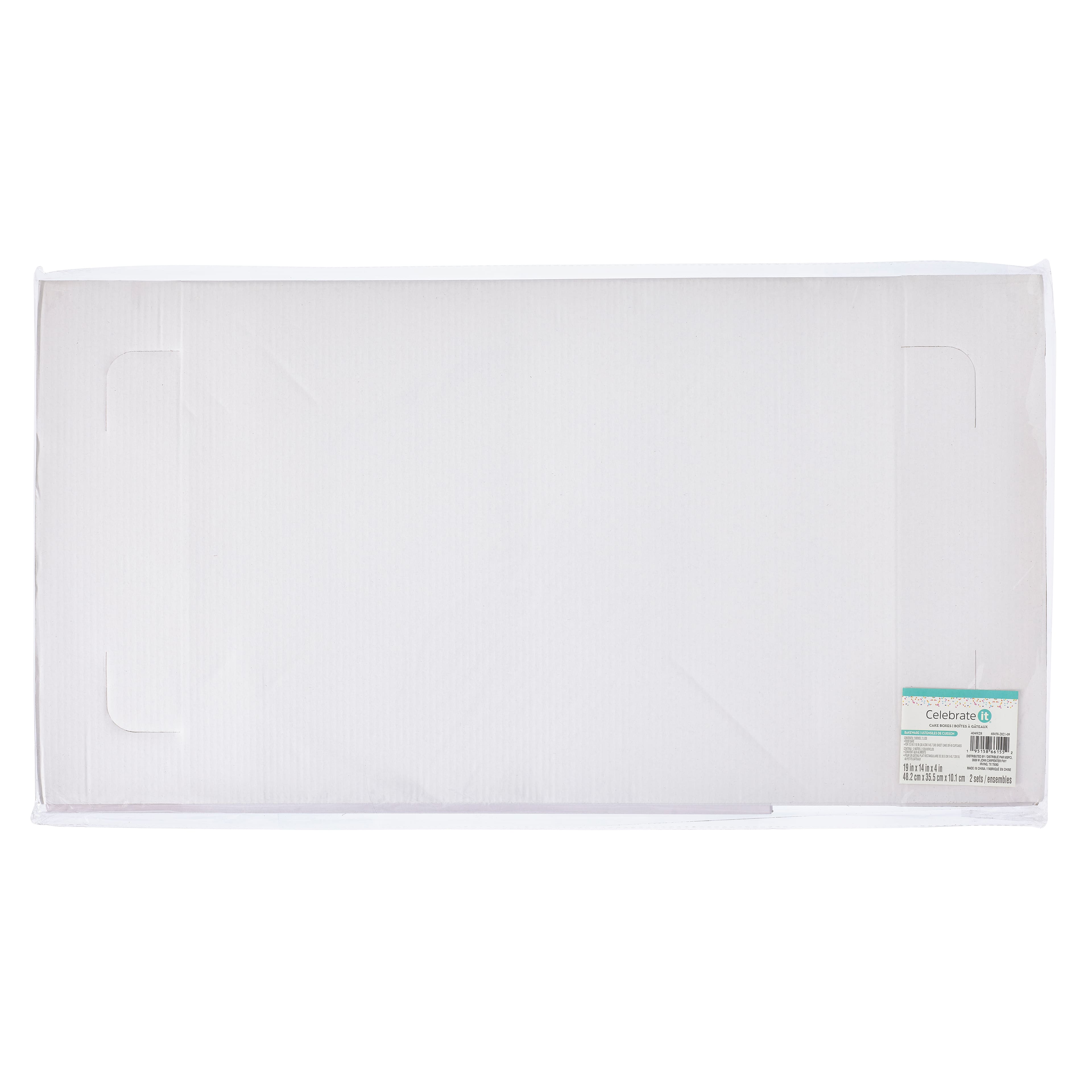 6 Packs: 2 ct. (12 total) 19" x 14" Cake Boxes by Celebrate It®