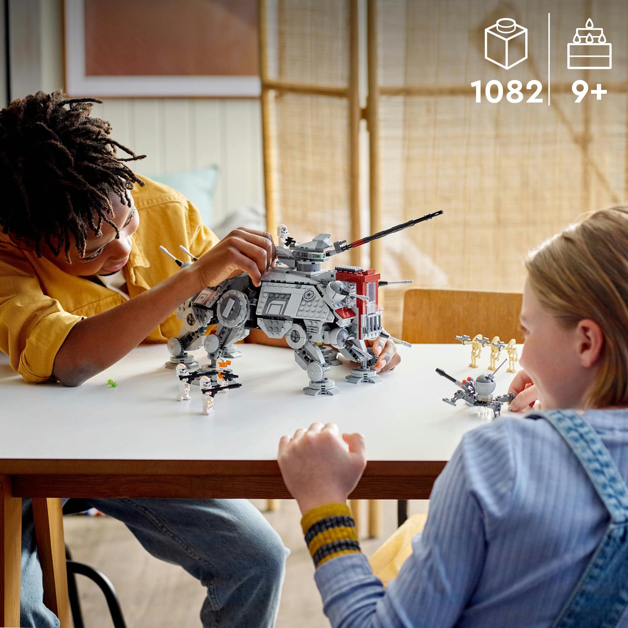 LEGO&#xAE; Star Wars&#x2122; AT-TE&#x2122; Walker 75337 Building Kit (1,082 Pieces)