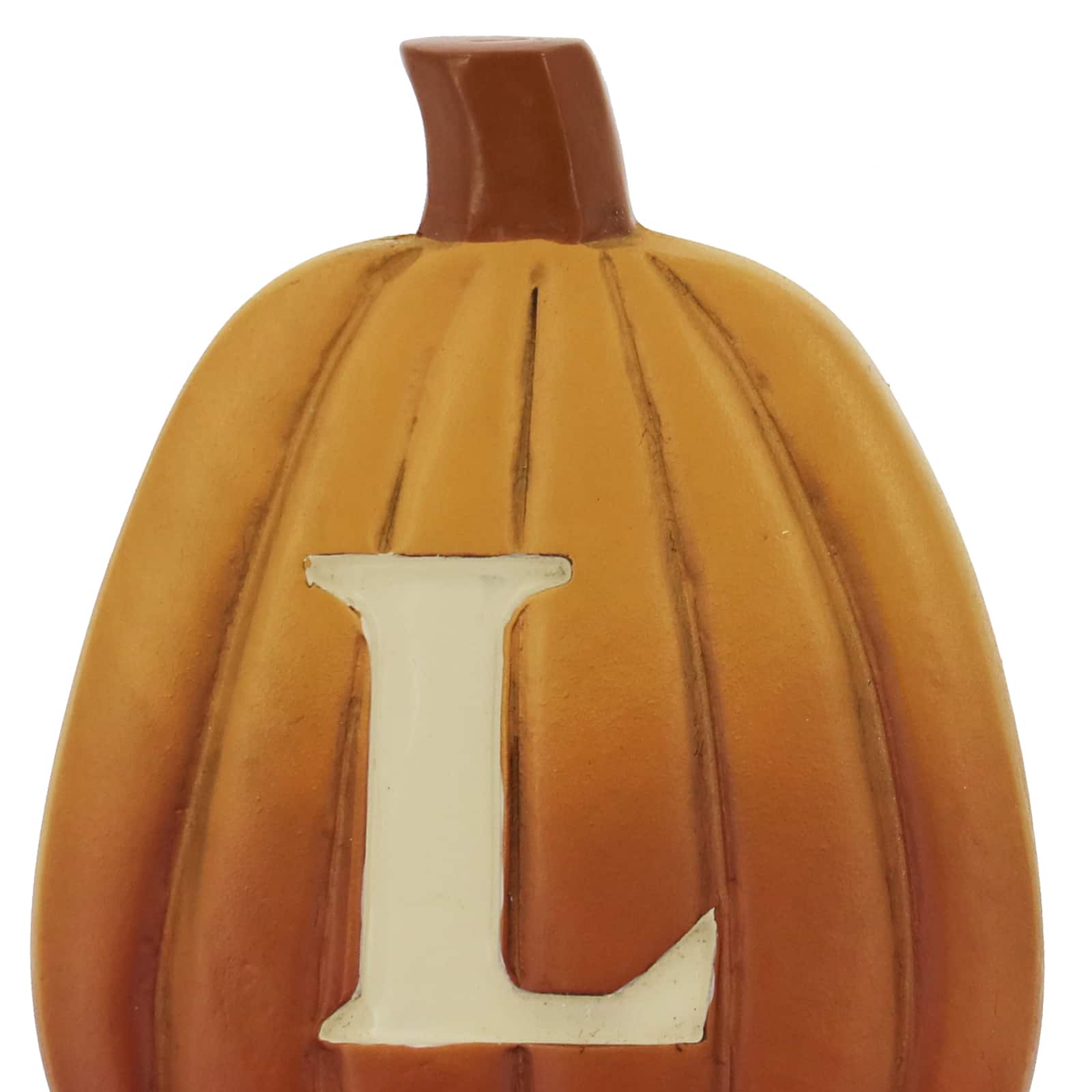 Monogram Pumpkin Tabletop D&#xE9;cor by Ashland&#xAE;
