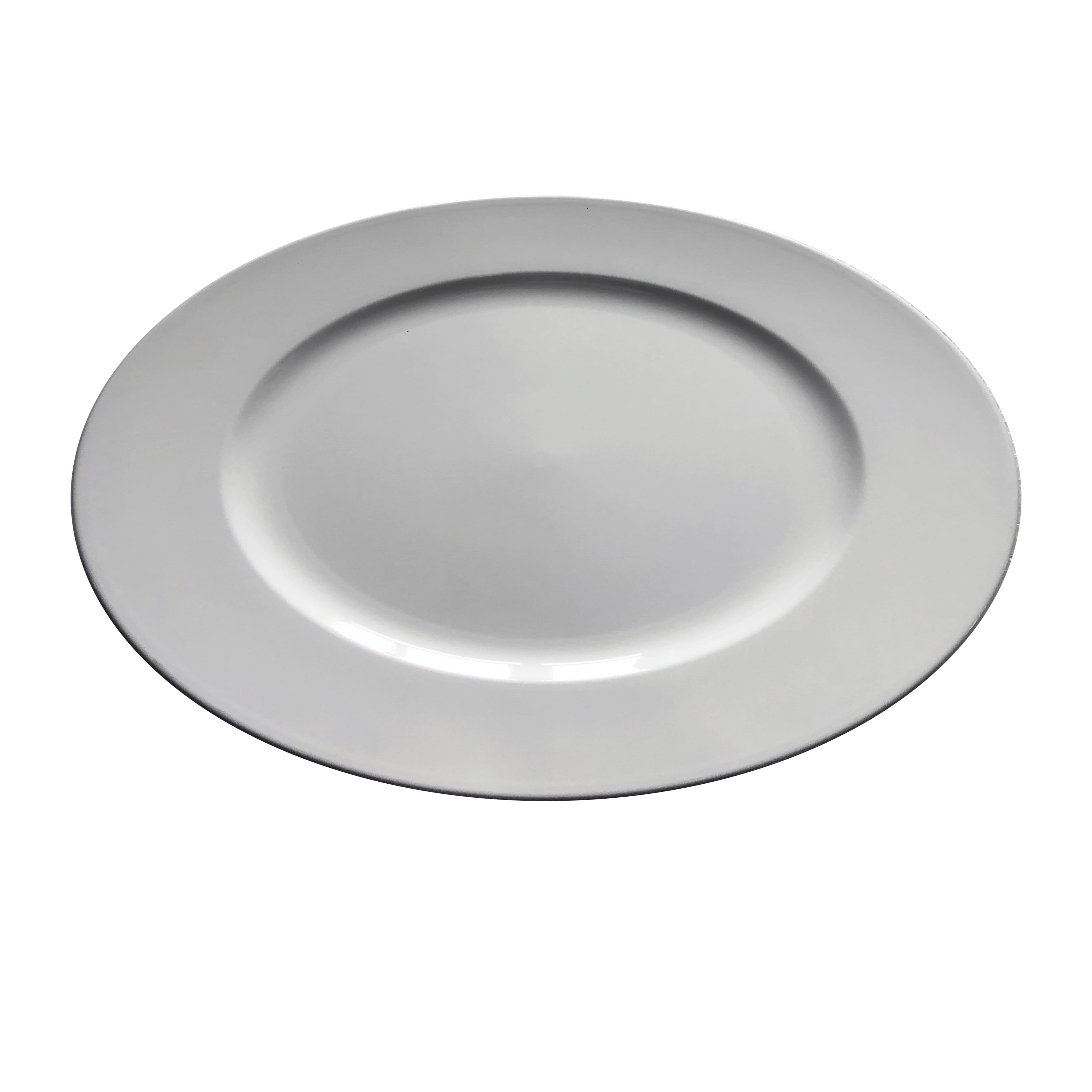 13&#x22; White Round Charger Plate by Celebrate It&#x2122;