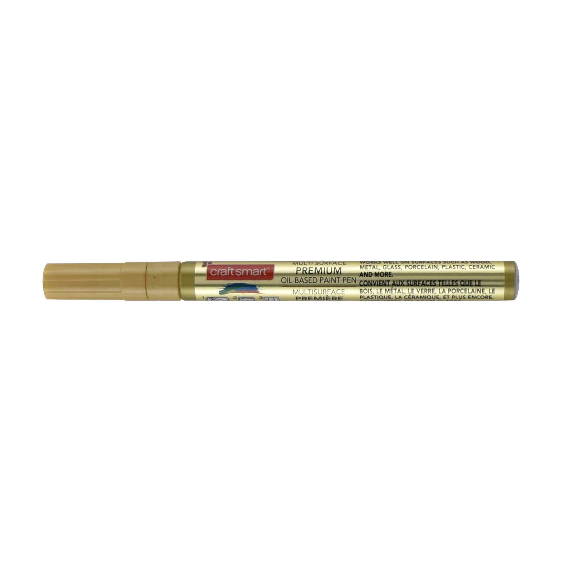 Metallic Fine Tip Multi-Surface Premium Oil-Based Paint Pen by Craft Smart®