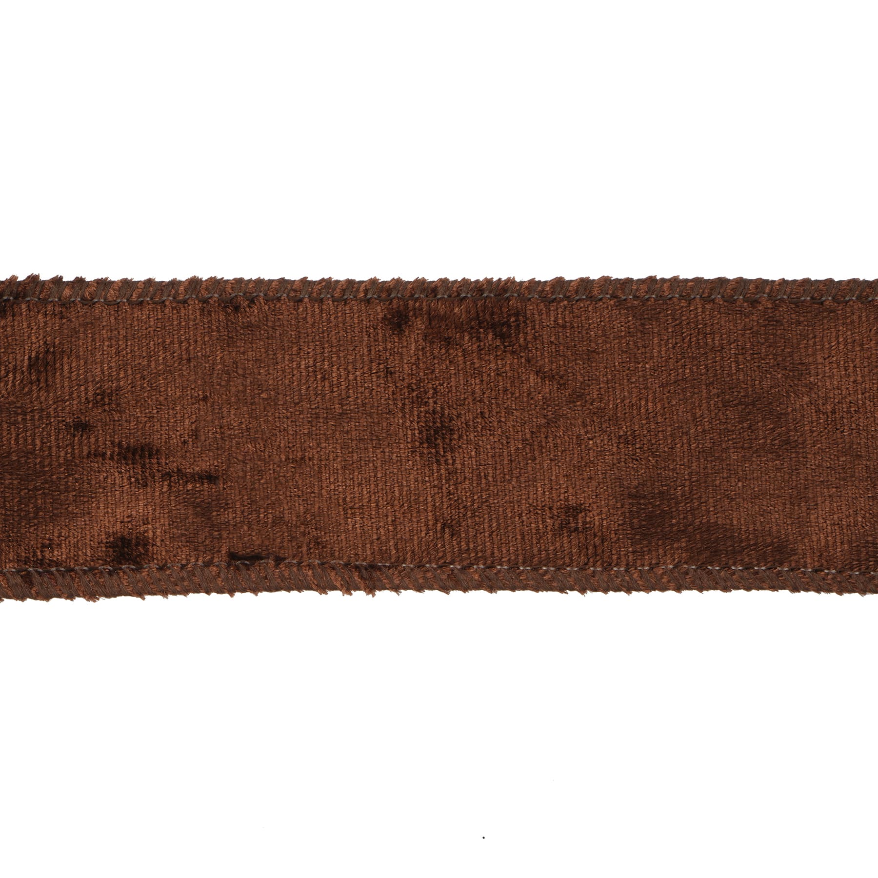 1.5&#x22; x 15ft. Brown Wired Velvet Ribbon by Celebrate It&#xAE;