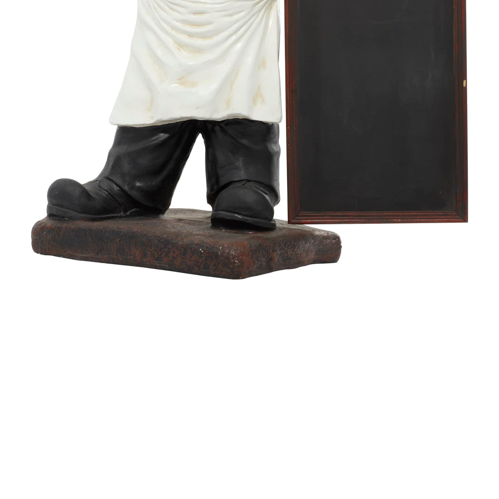 3ft. Multi Polystone Traditional Chef Chalkboard Sign