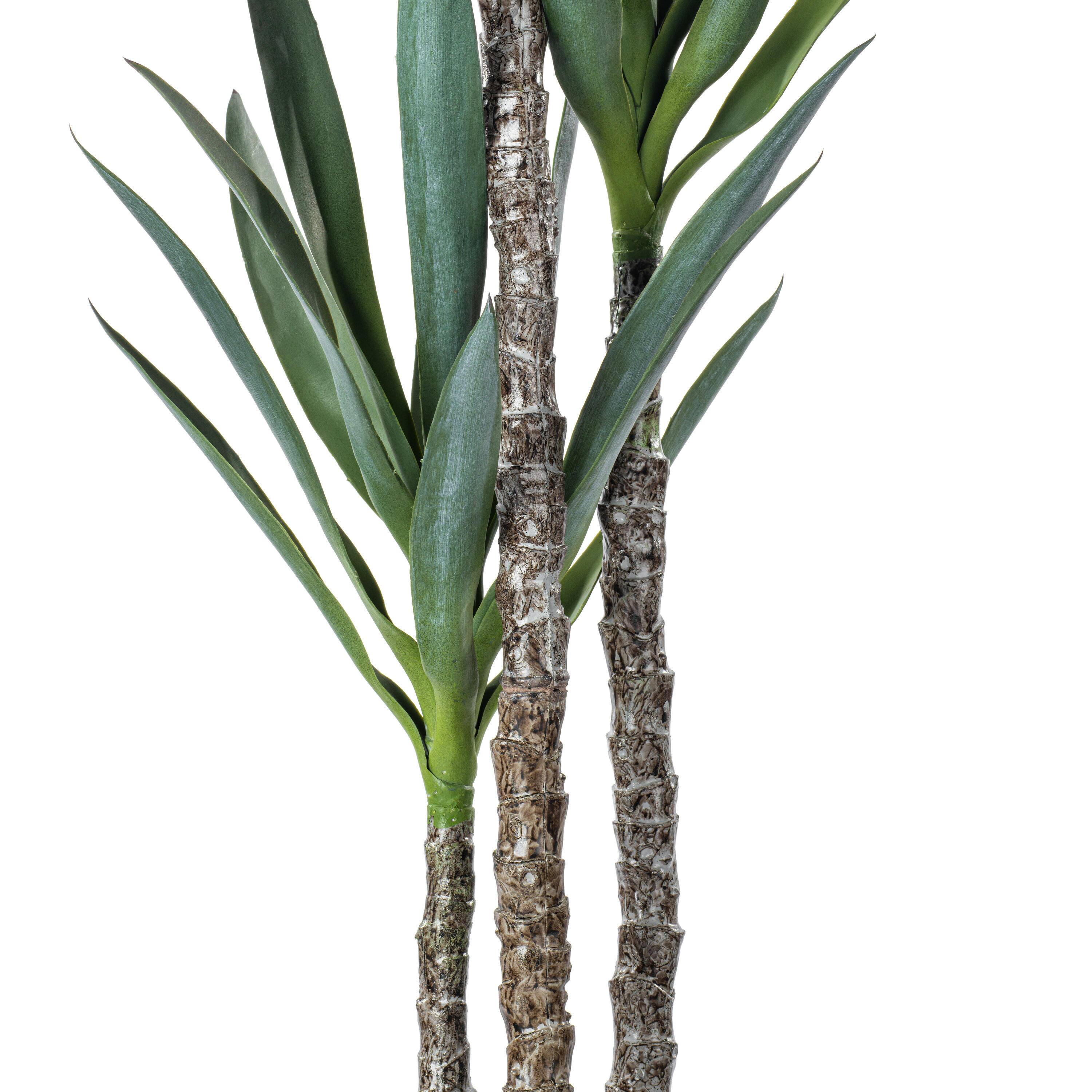 5ft. Potted Artificial Green Yucca Tree