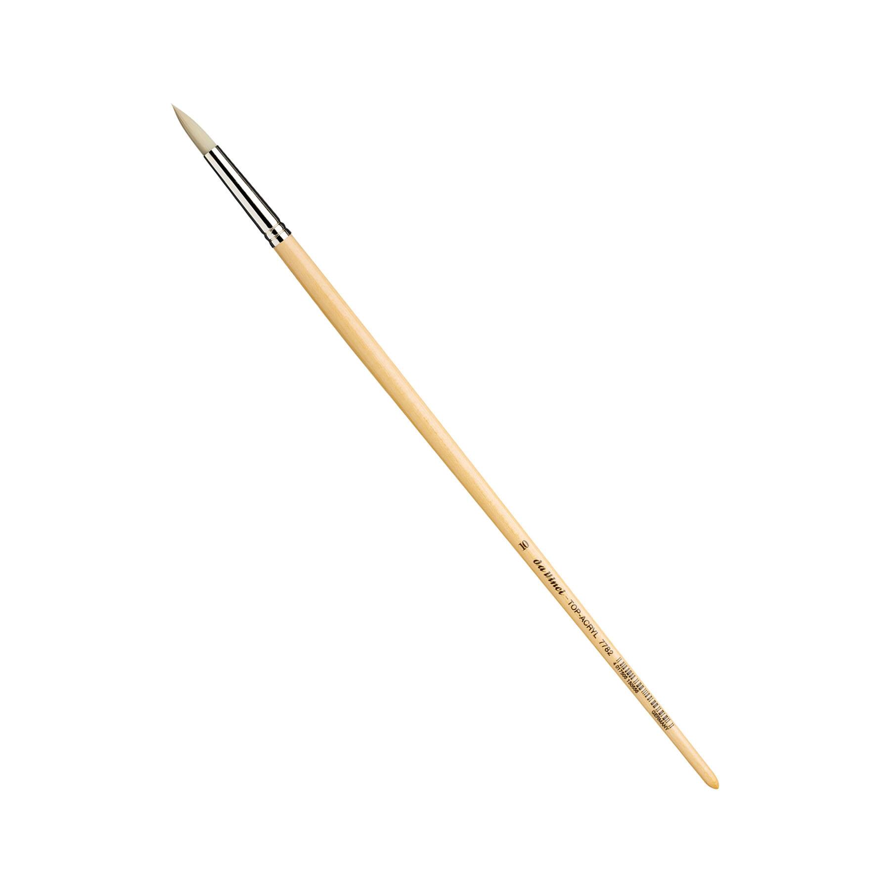 da Vinci TOP ACRYL Series 7782 Synthetic Round Brush