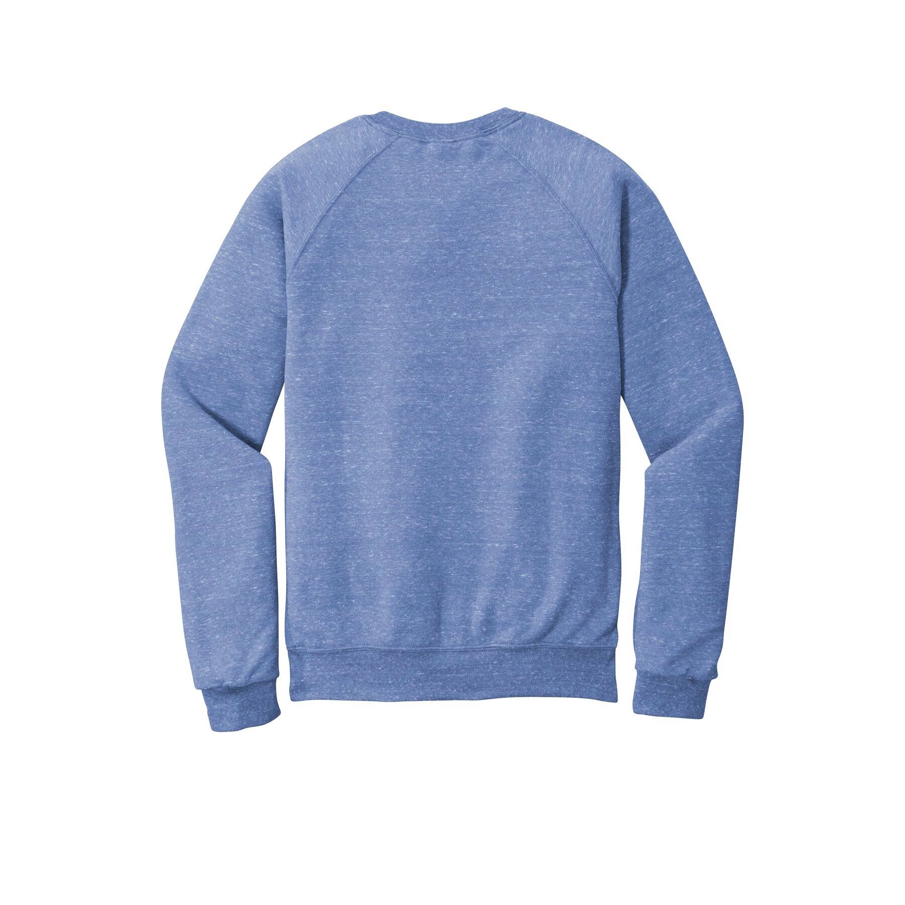 JERZEES&#xAE; Snow Heather French Terry Raglan Crew