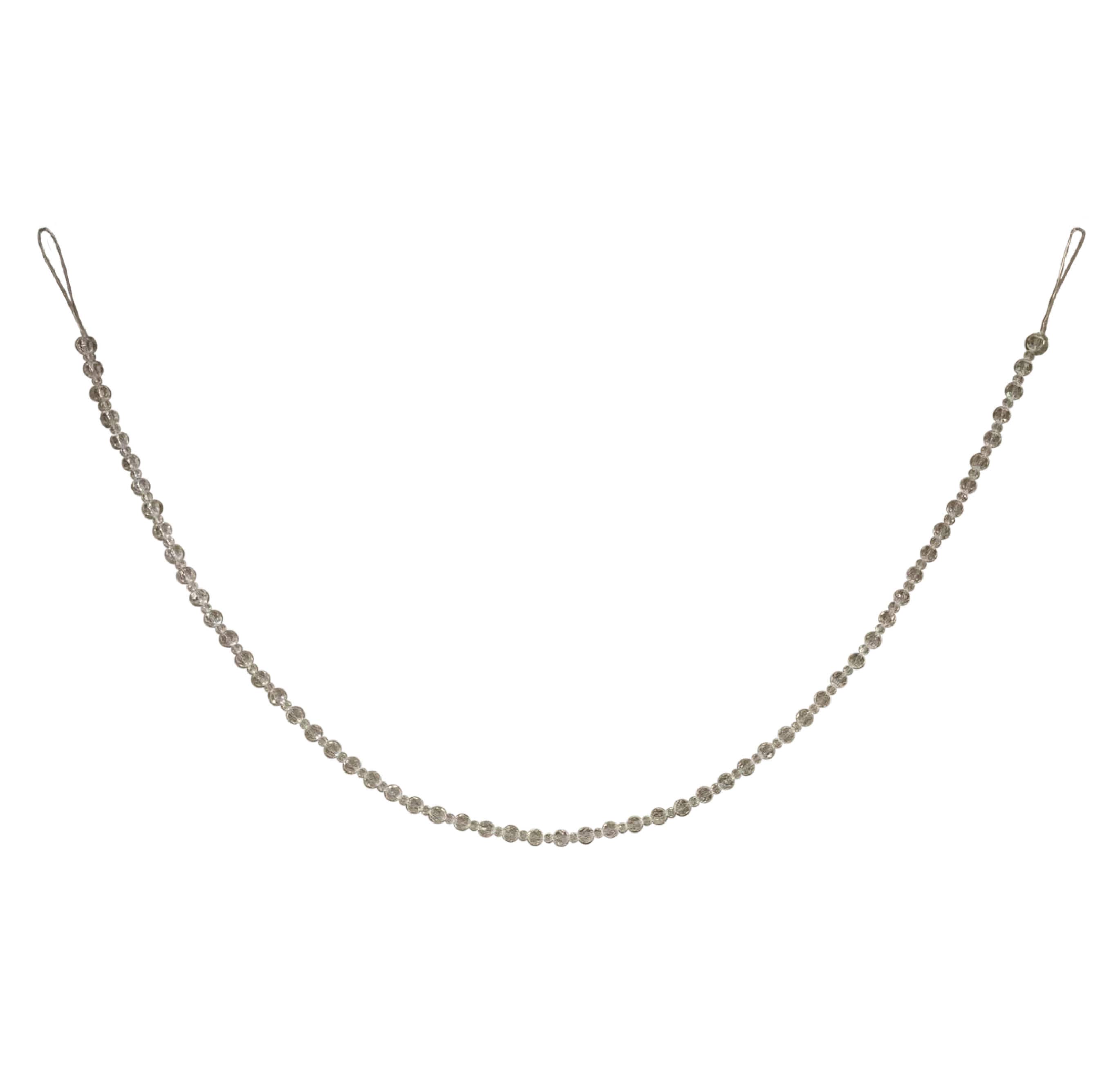 6ft. Clear Beaded Garland by Ashland&#xAE;