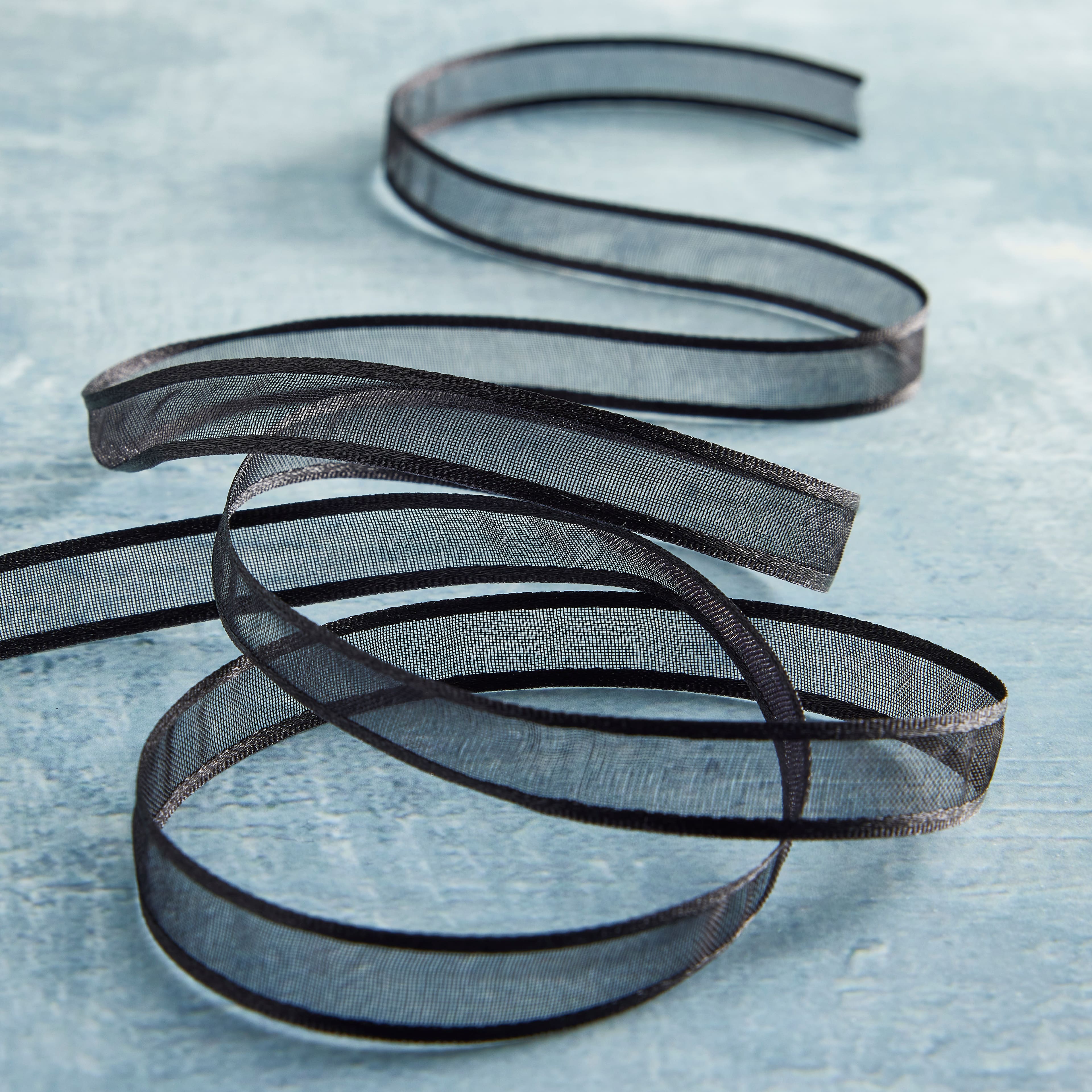 24 Pack: 3/8'' x 5yd. Sheer Satin Edge Ribbon by Celebrate It™