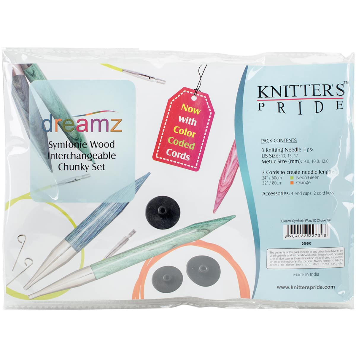 Knitters' Pride Dreamz Special Interchangeable 8 Needle Cord