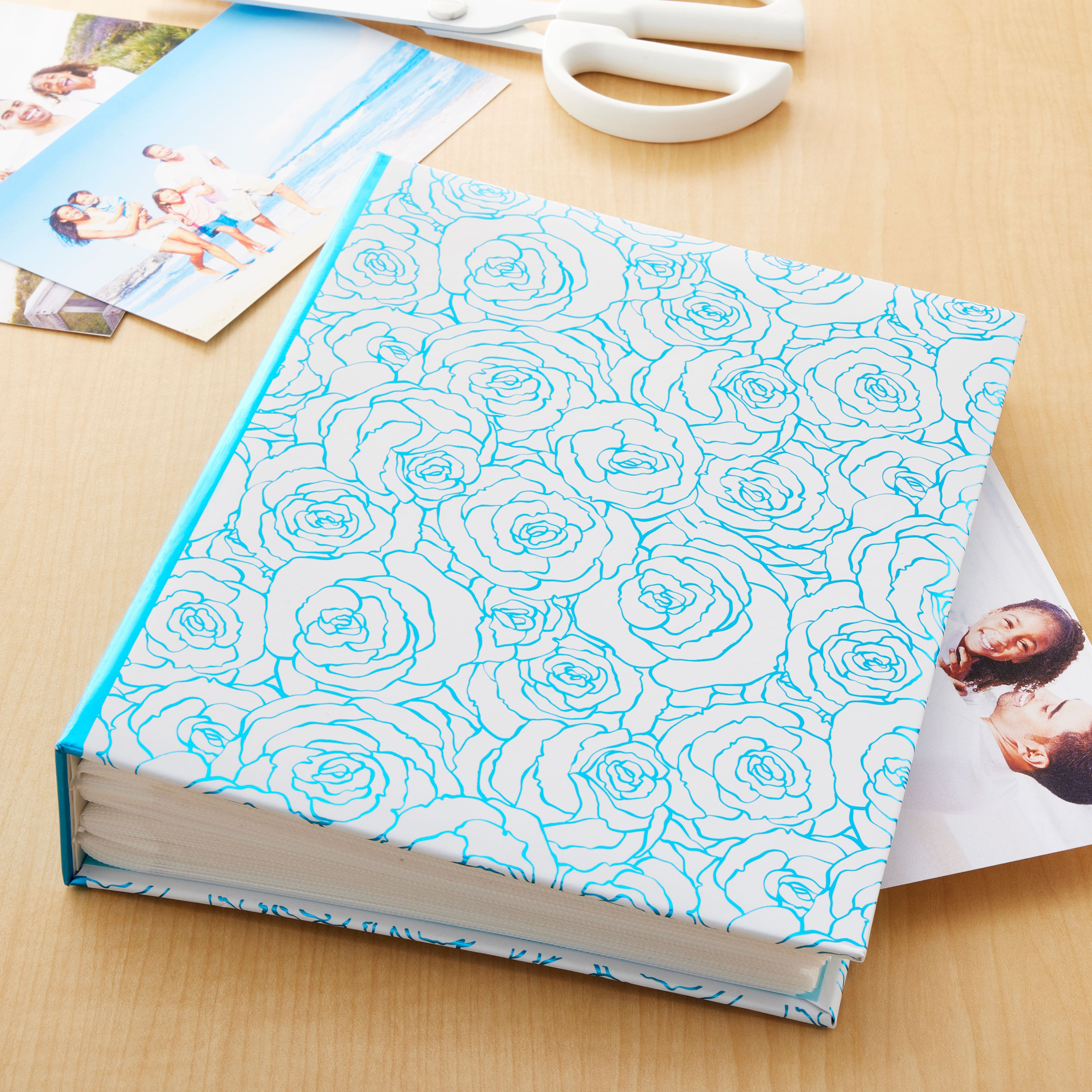 6 Pack: Blue Floral Photo Album by Recollections&#x2122;