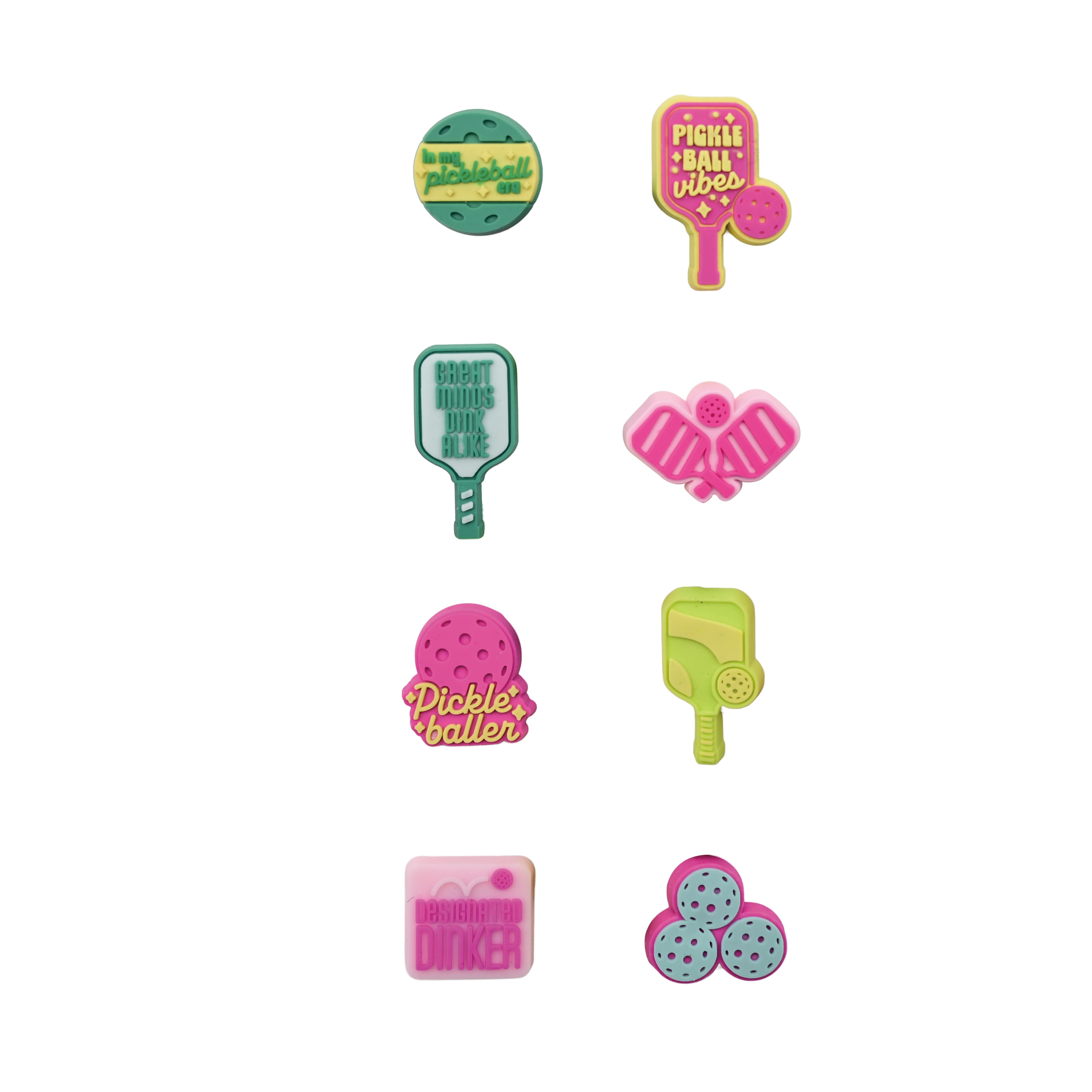 Assorted Pickleball Push Pens, 8pc. by Fab Finds