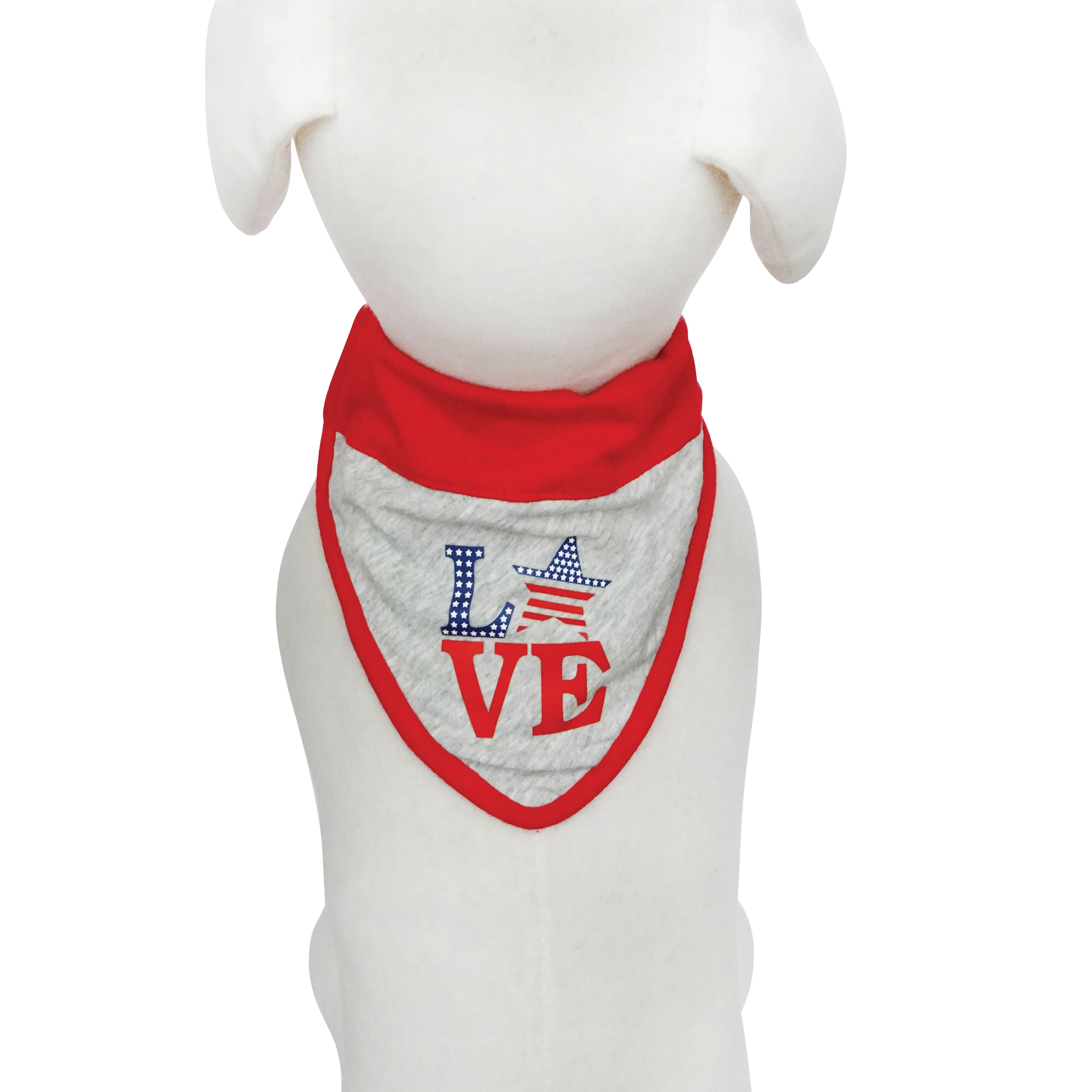 Best Furry Friends Patriotic Bandana Slides S-M