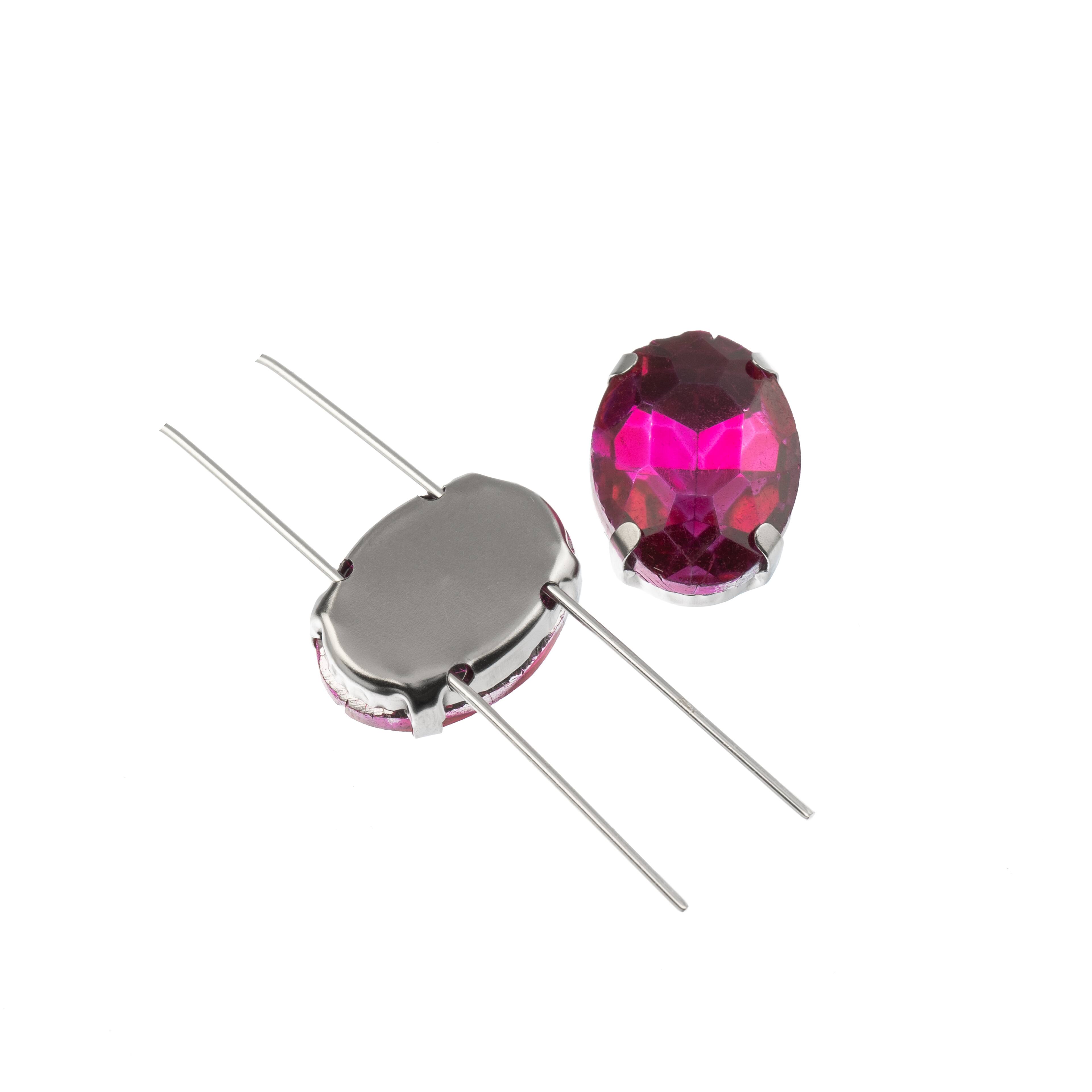 John Bead Crystal Lane 18mm Sew-On Rhinestones, 6ct.