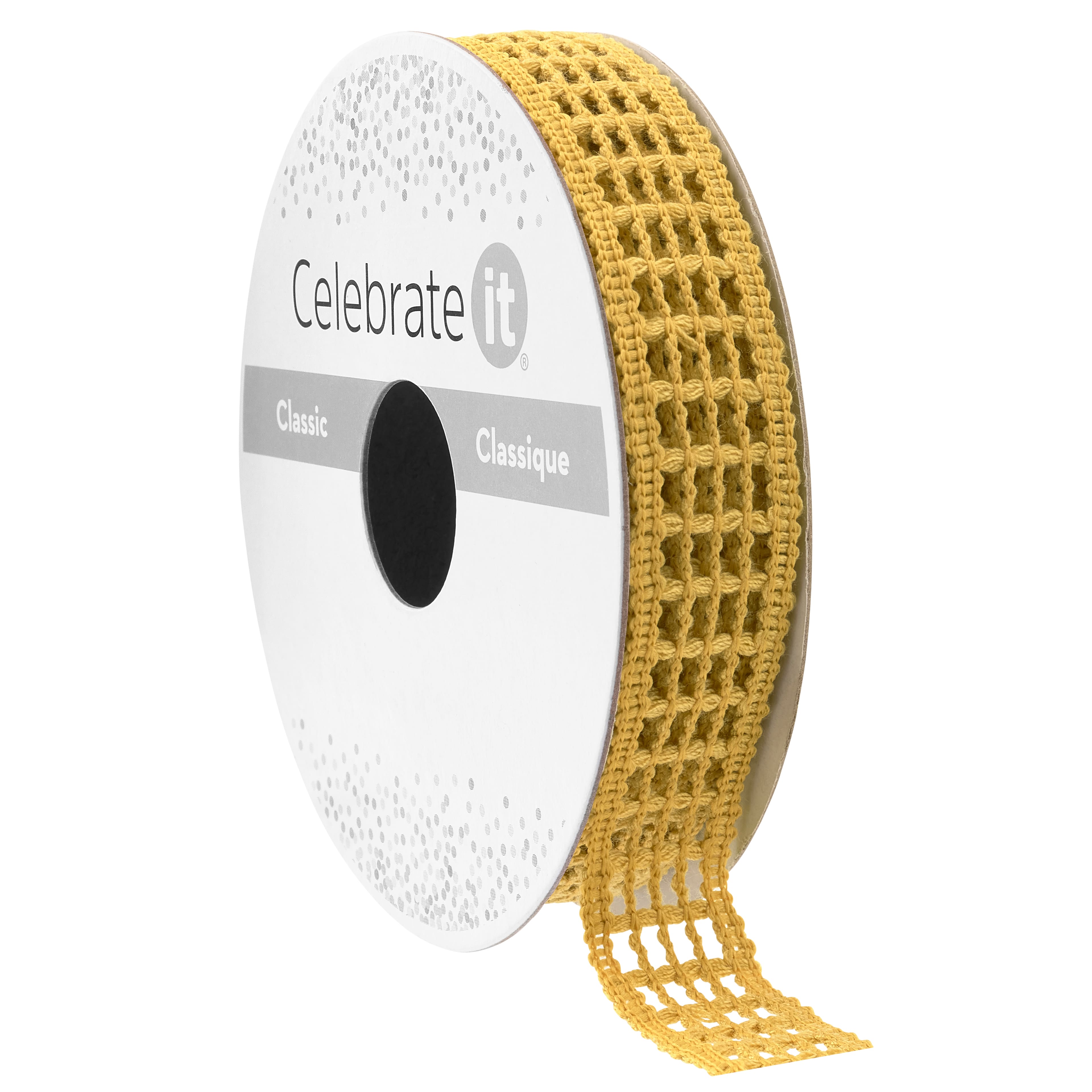 5/8" x 5yd. Crochet Net Ribbon by Celebrate It® Classic