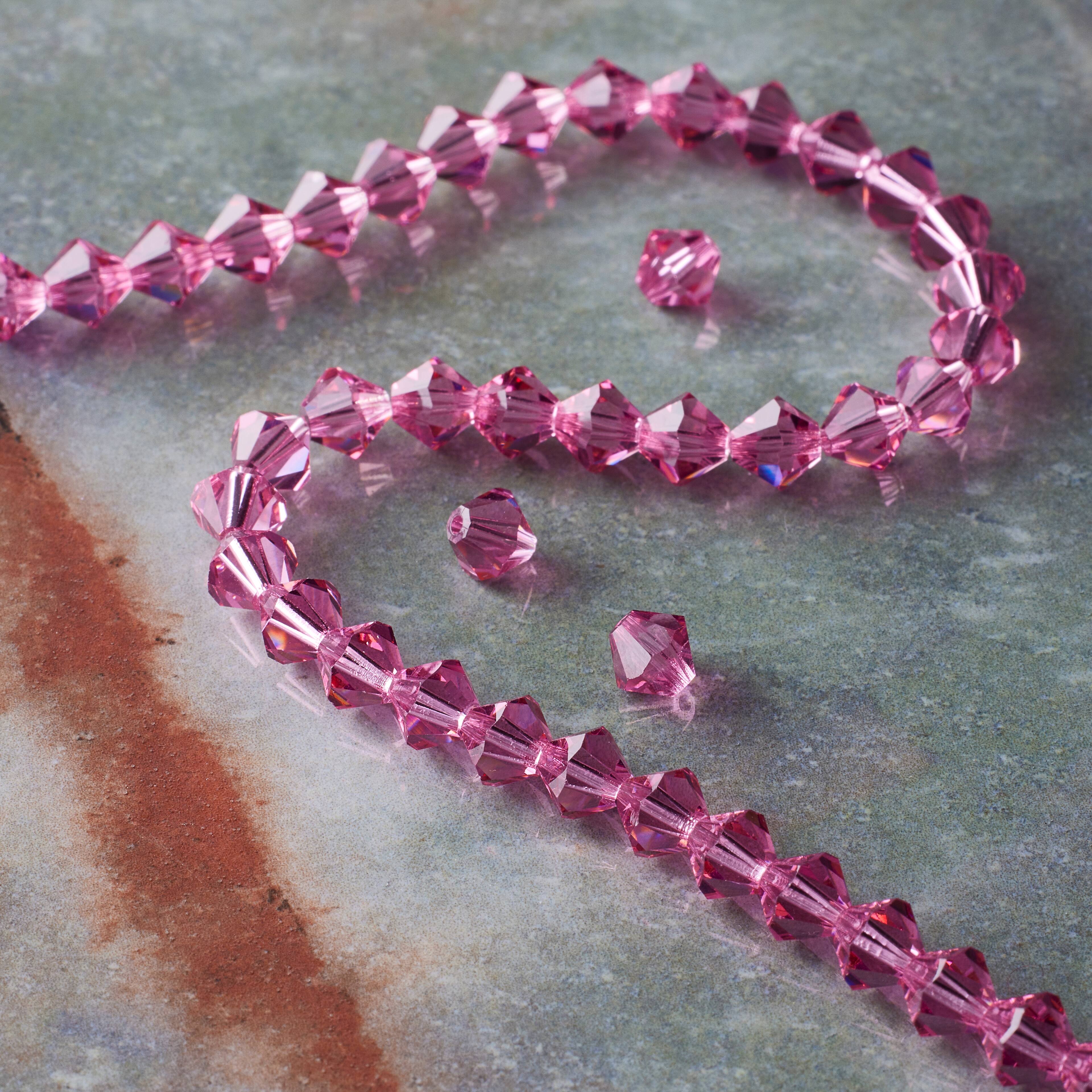 12 Pack: Preciosa Glass Crystal Bicone Beads, 6mm by Bead Landing™