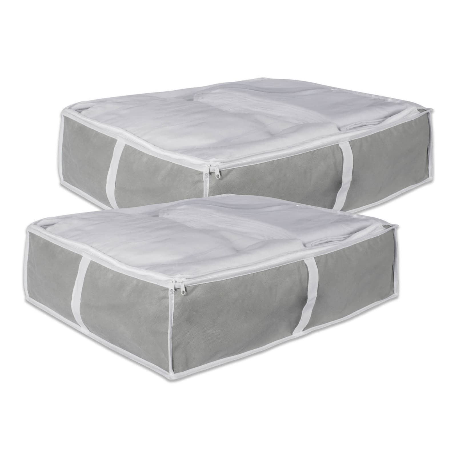 DII&#xAE; Gray Blanket Soft Storage Cube, 2ct.