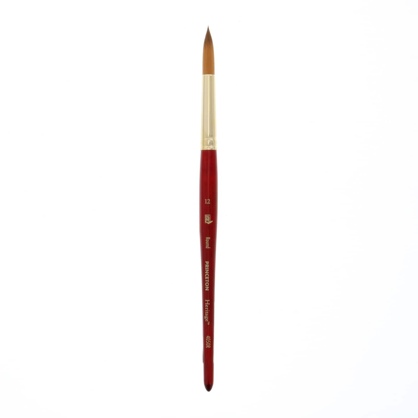 Princeton™ Heritage Synthetic Sable Watercolor & Acrylic Grainer Brush,  1/2