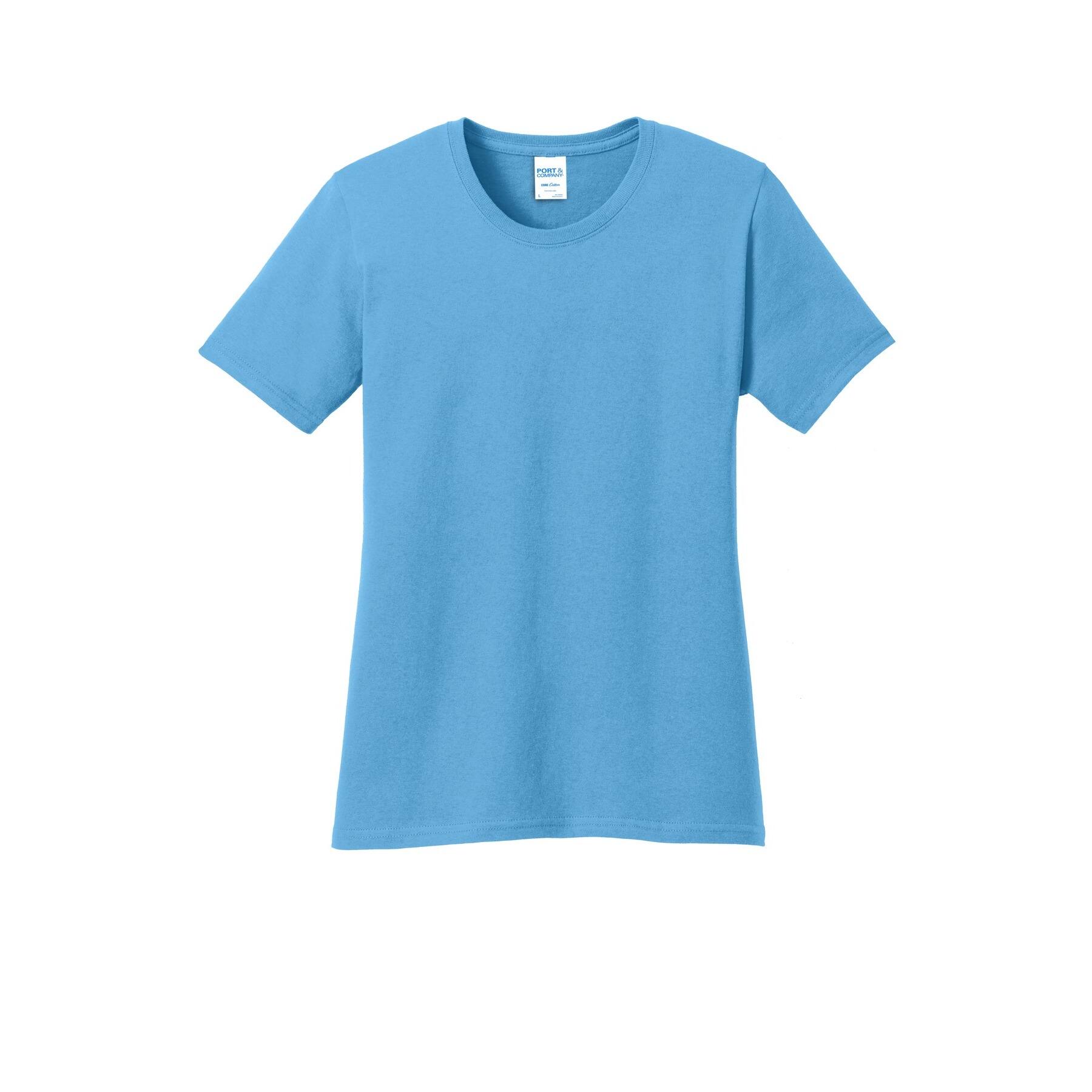 Port &#x26; Company&#xAE; Colors Core Cotton Ladies T-Shirt