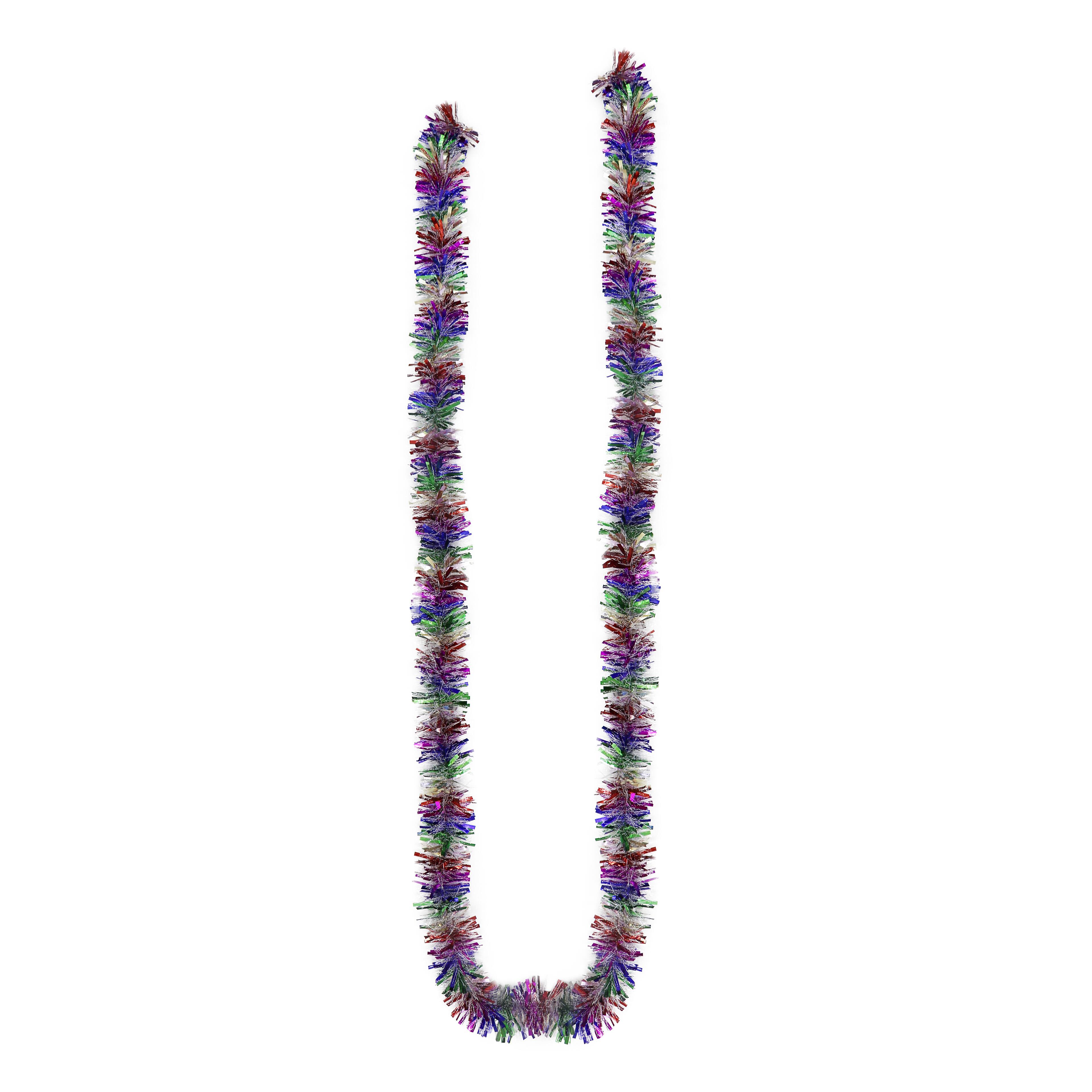 12ft. Rainbow Tinsel Garland by Ashland® Michaels