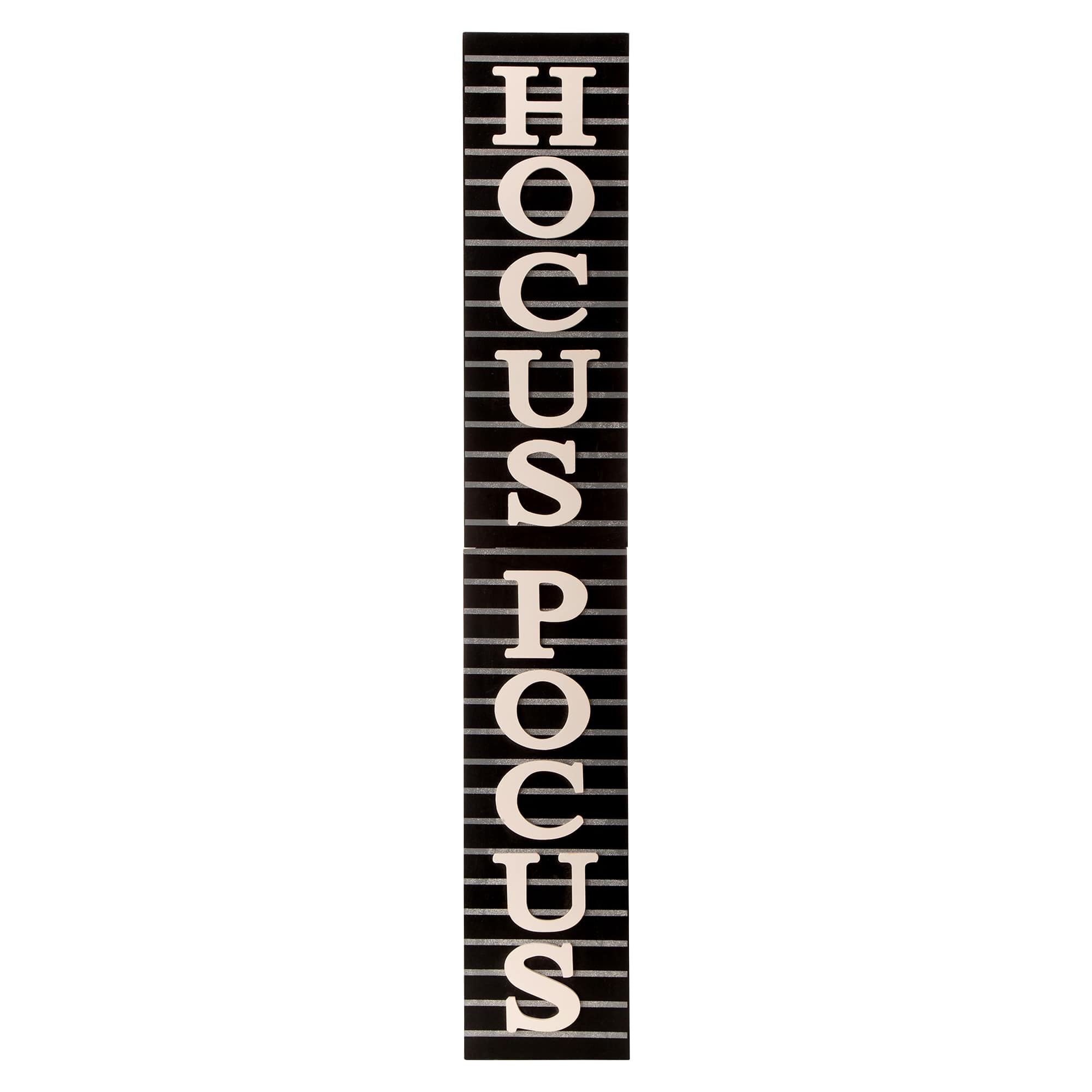 Glitzhome&#xAE; Halloween Wooden Hocus&#xA0;Pocus Standing Porch Sign or Hanging D&#xE9;cor