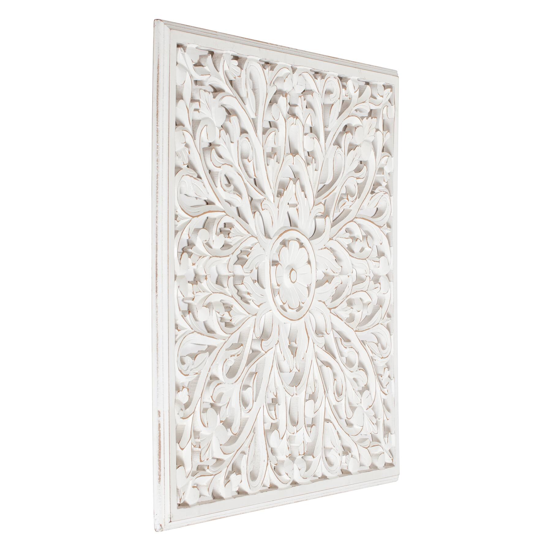 Habitat Beakman White Square Medallion
