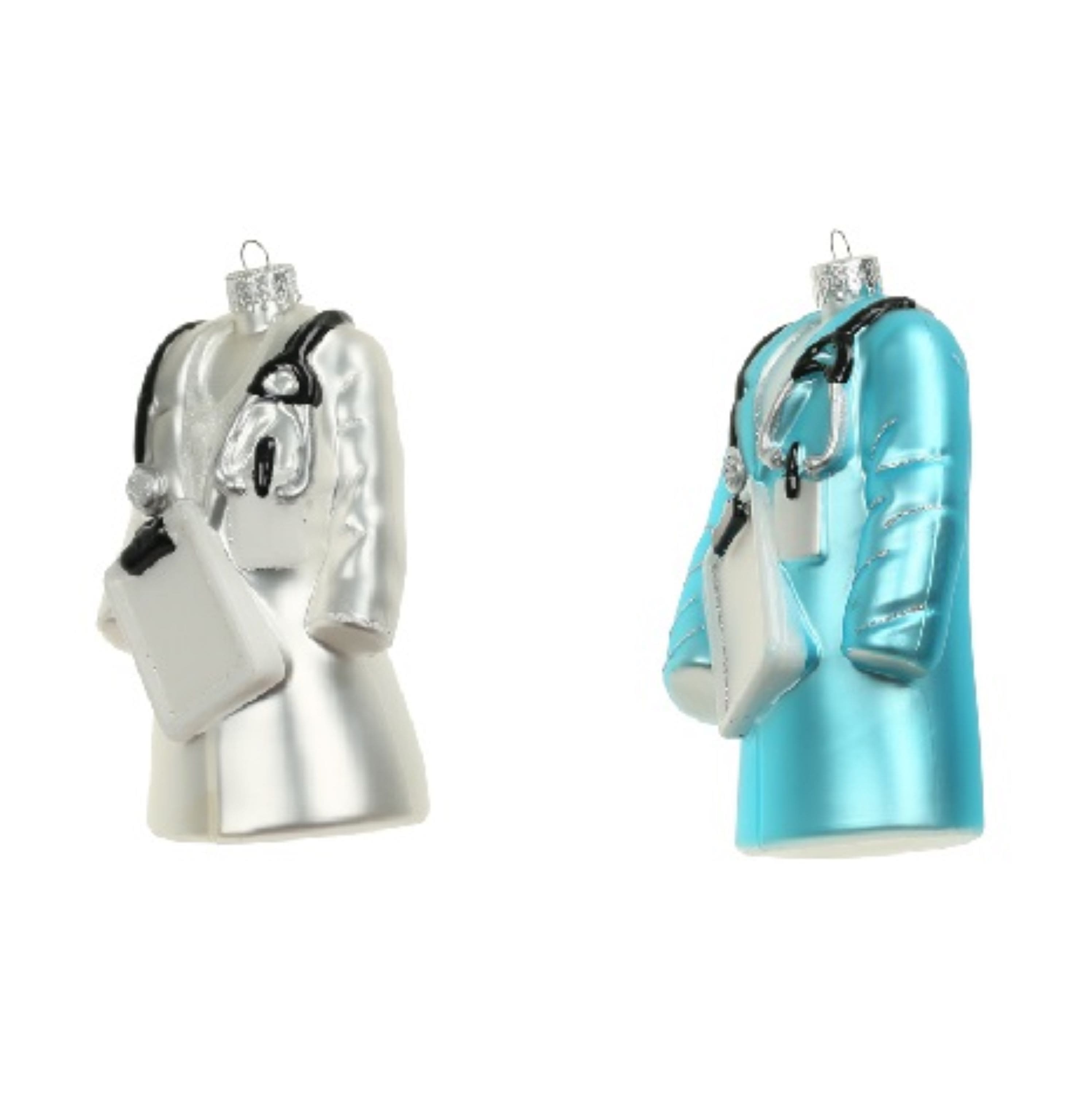 Assorted Medical Coat &#x26; Tools Glass Ornament, 1pc. by Ashland&#xAE;