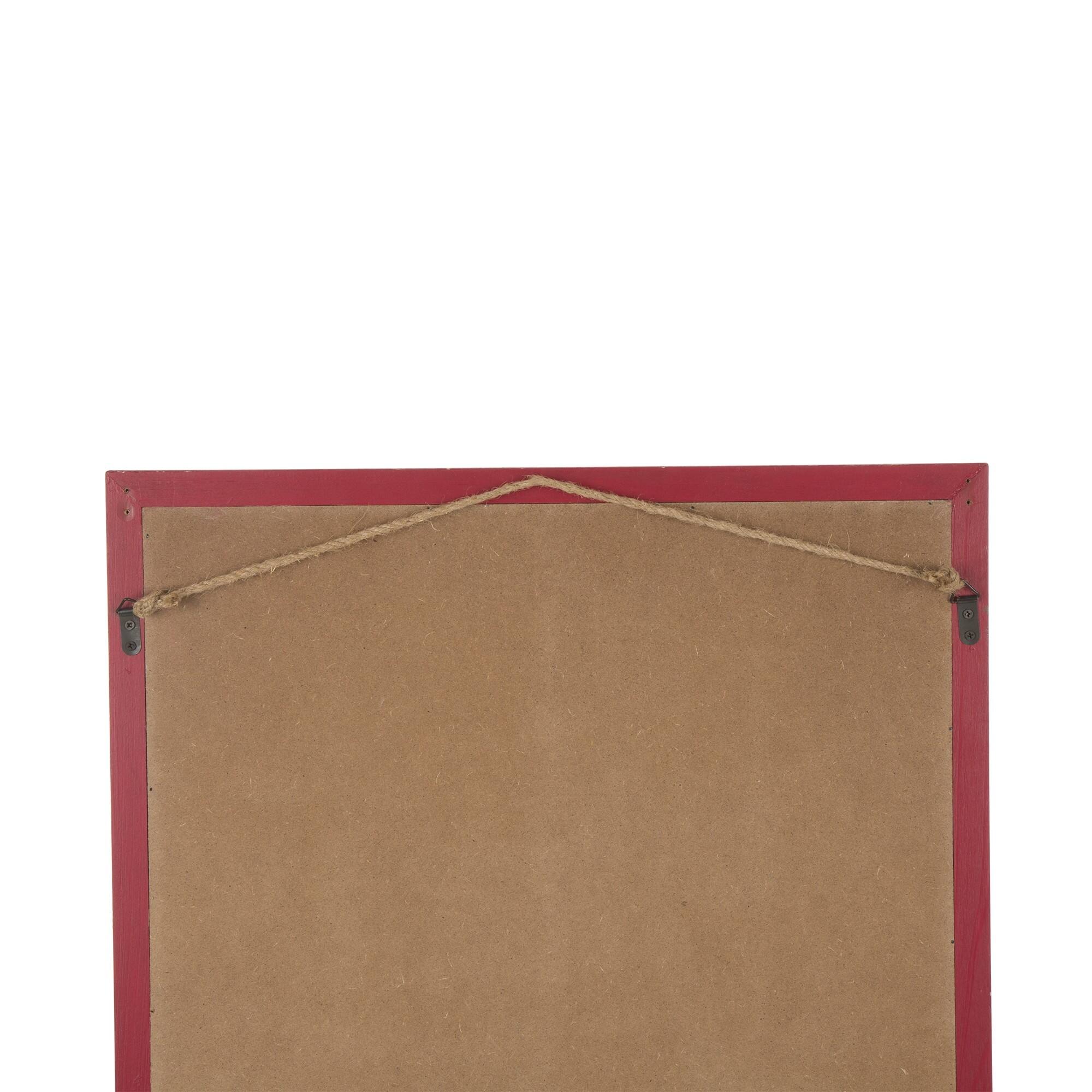 Glitzhome&#xAE; 18&#x22; Wooden Truck Wall D&#xE9;cor