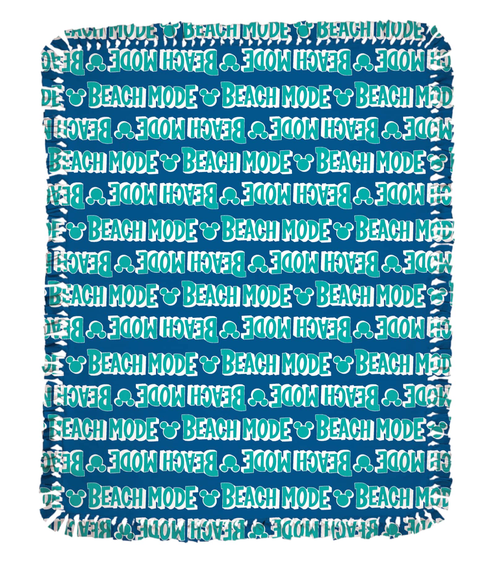 Disney® Mickey & Friends Beach Mode No Sew Fleece Throw Kit