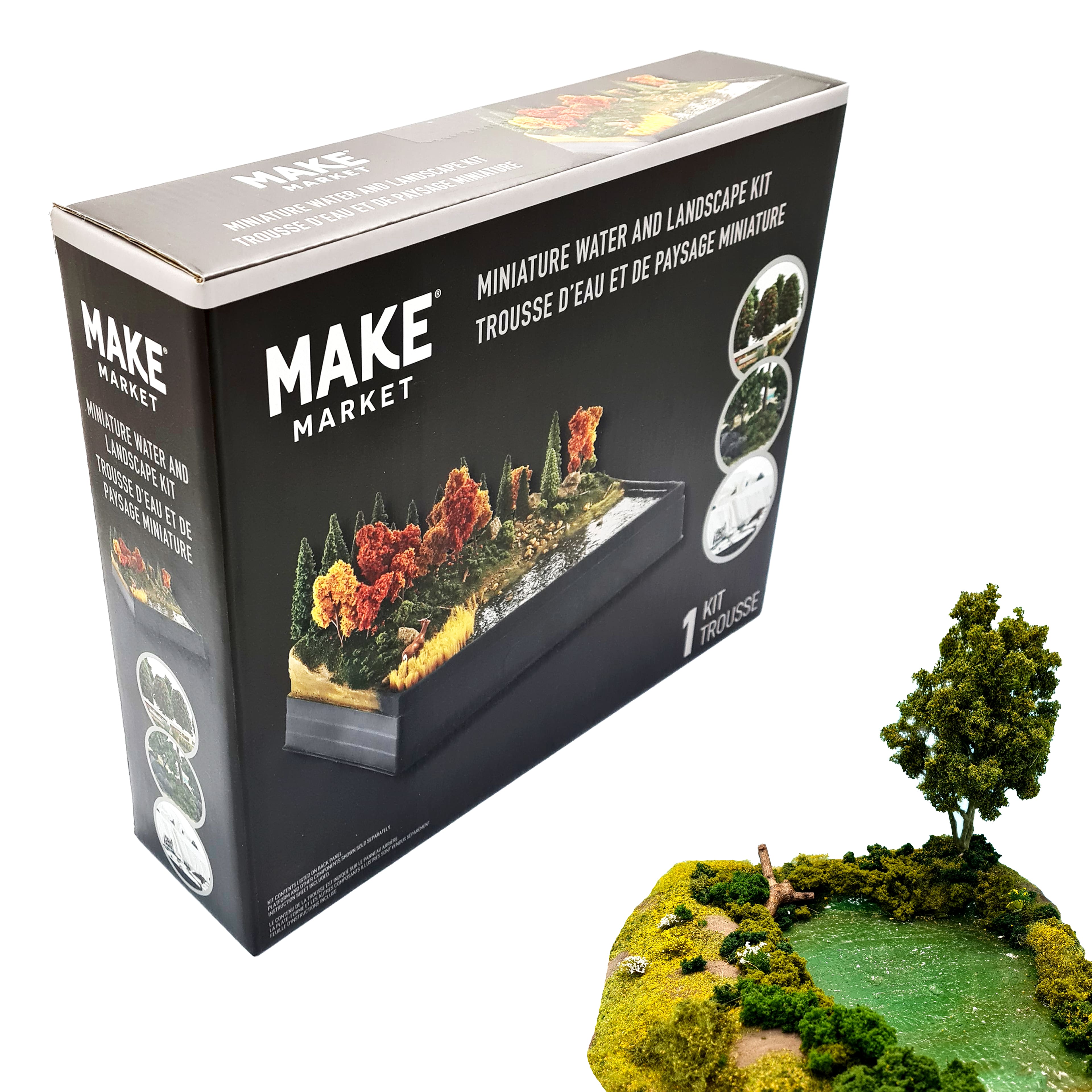 8 Pack: Mini Water &#x26; Landscape Kit by Make Market&#xAE;