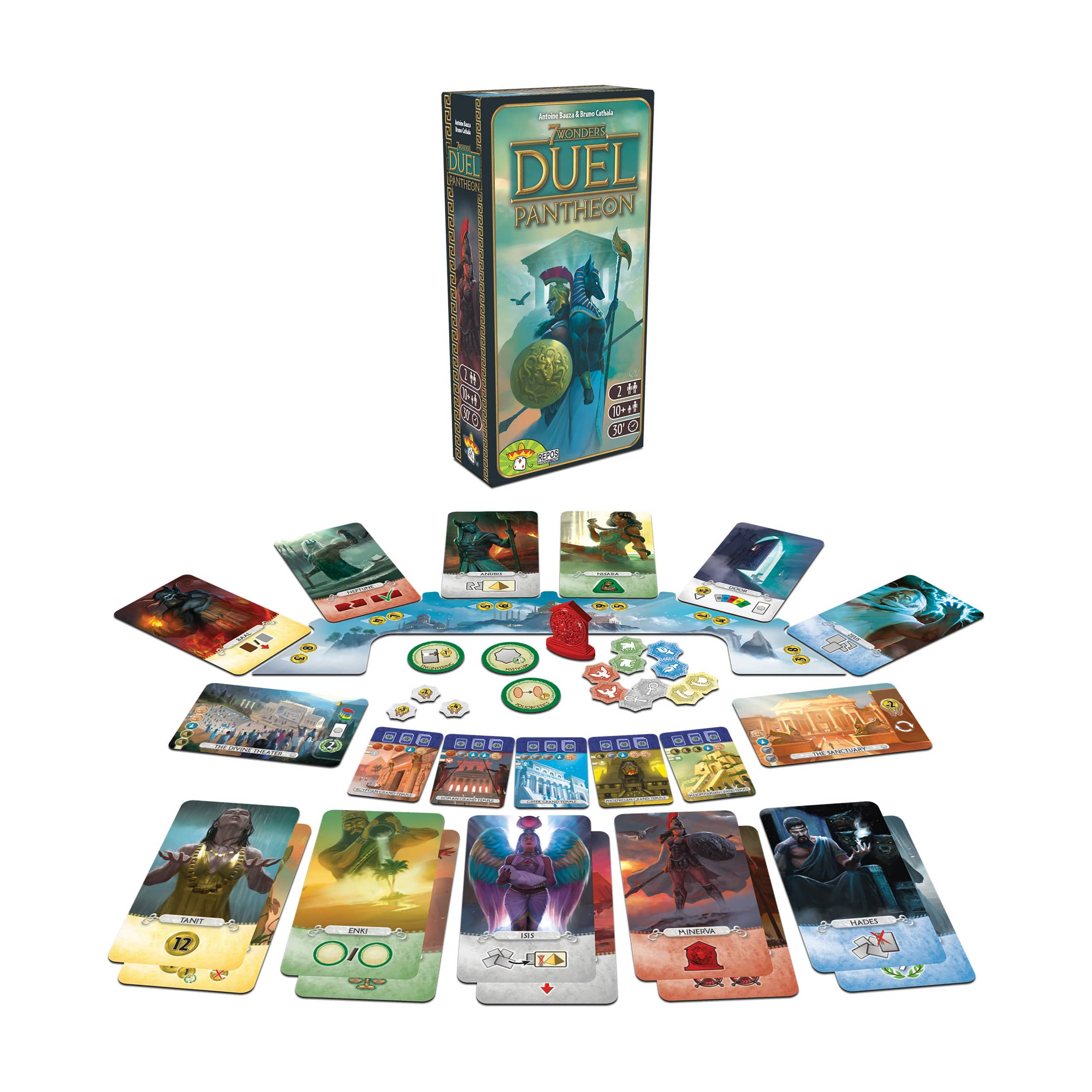 7 Wonders Duel Pantheon Board Game Expansion