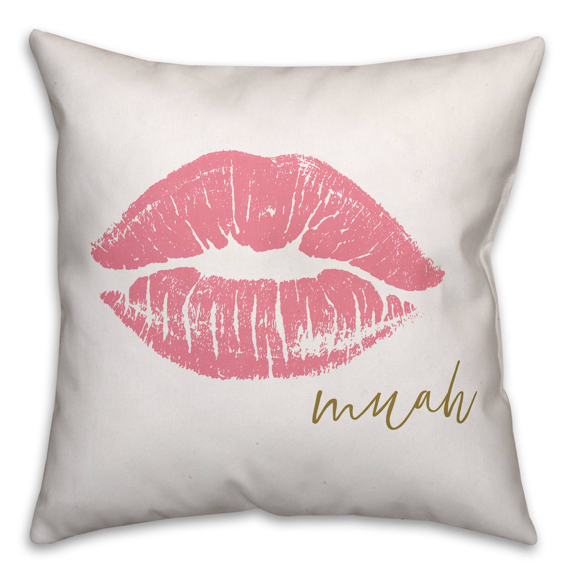Muah Throw Pillow Michaels