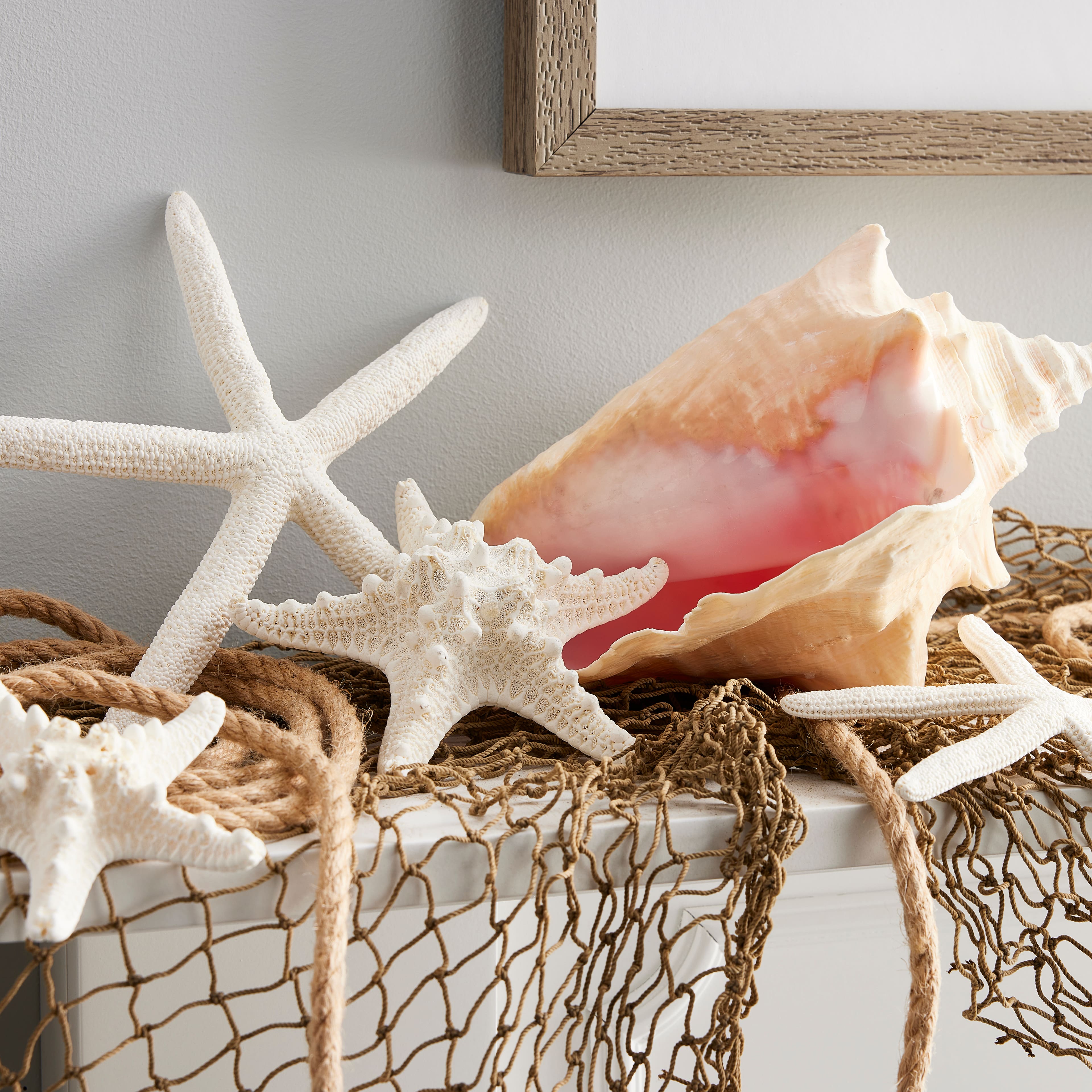 Decorative Netting - Natural Fishing Net with Corks